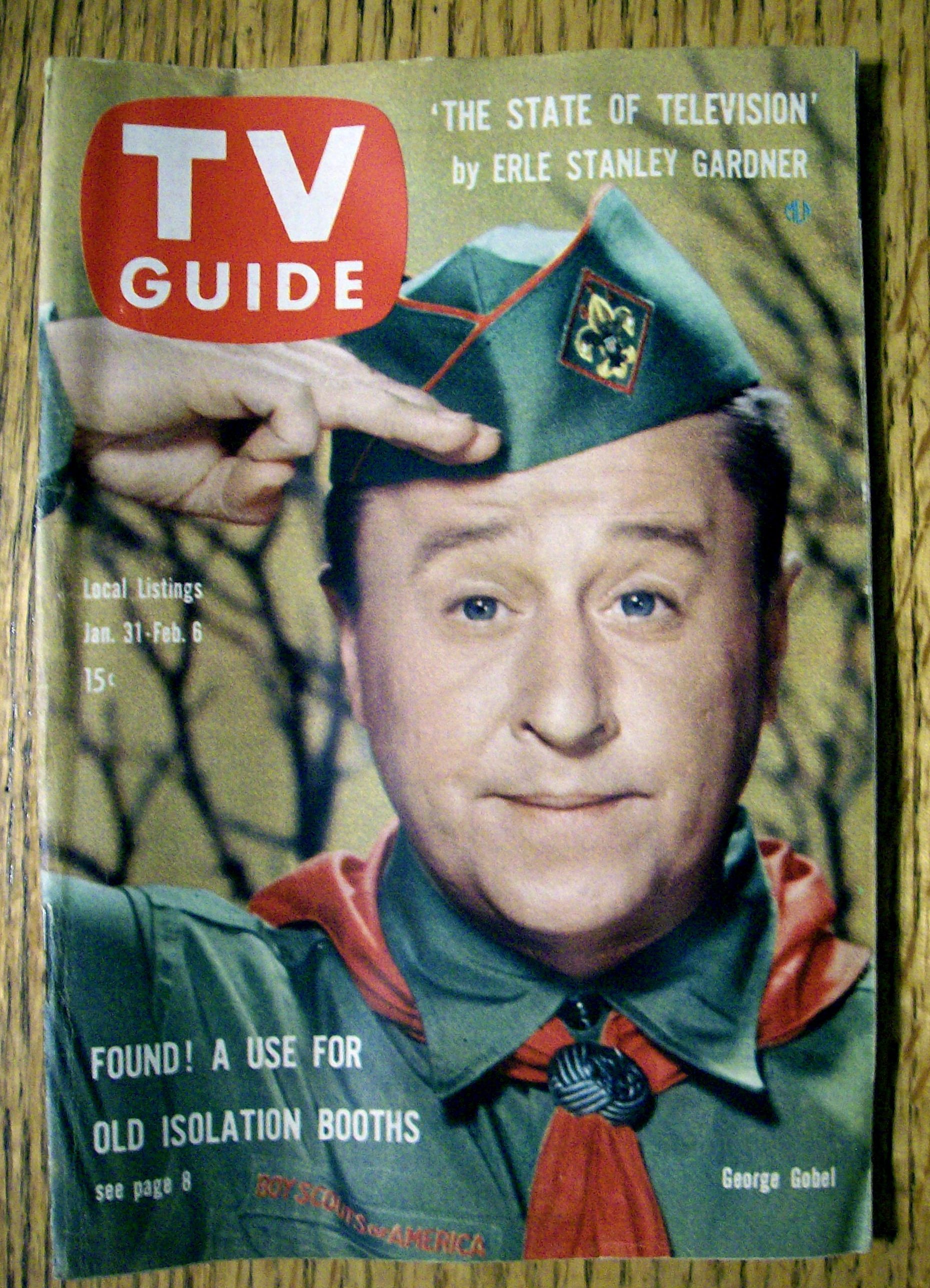 TV Guide - January 31-February 6, 1959 - George Goebel