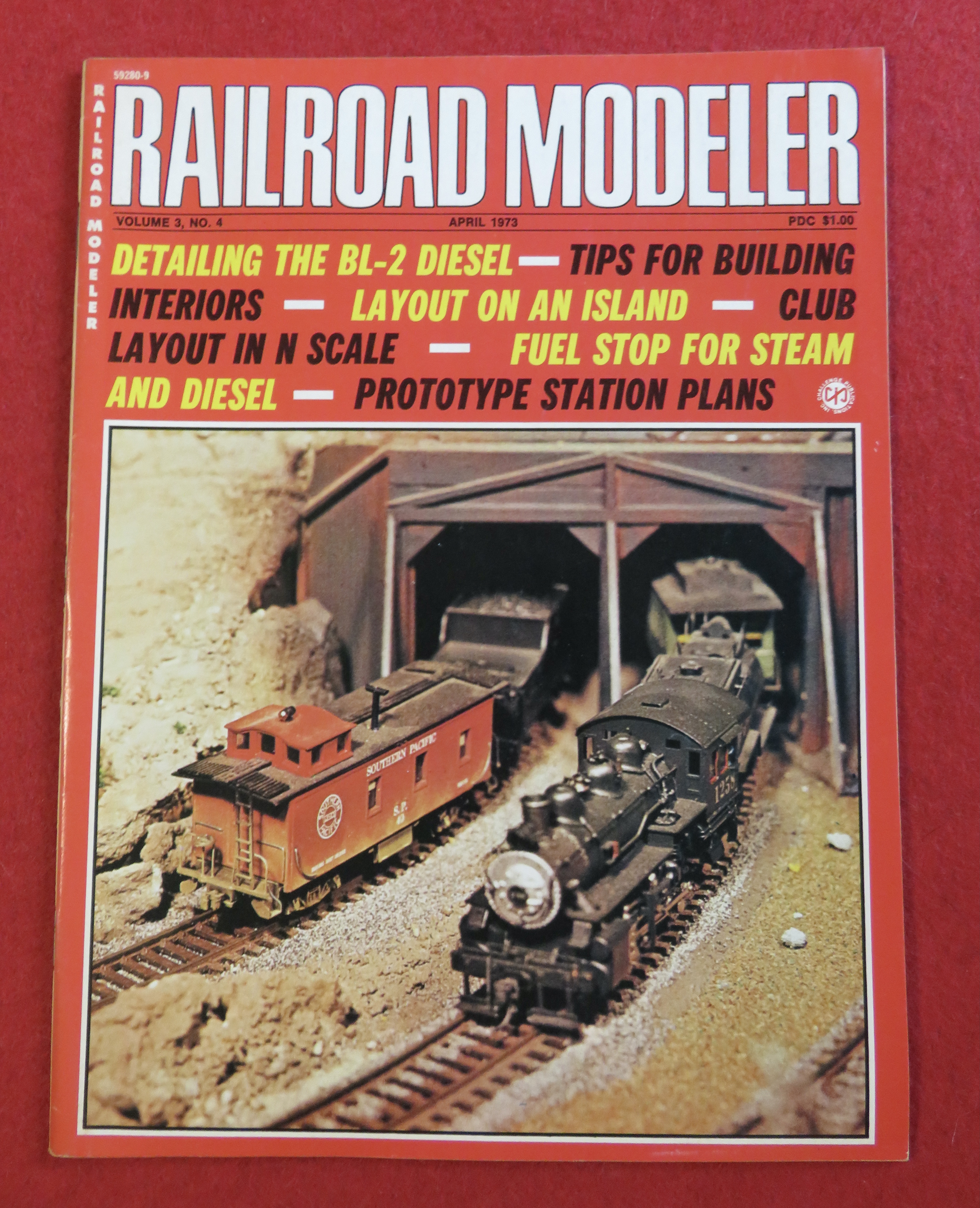 Railroad Modeler Magazine April 1973
