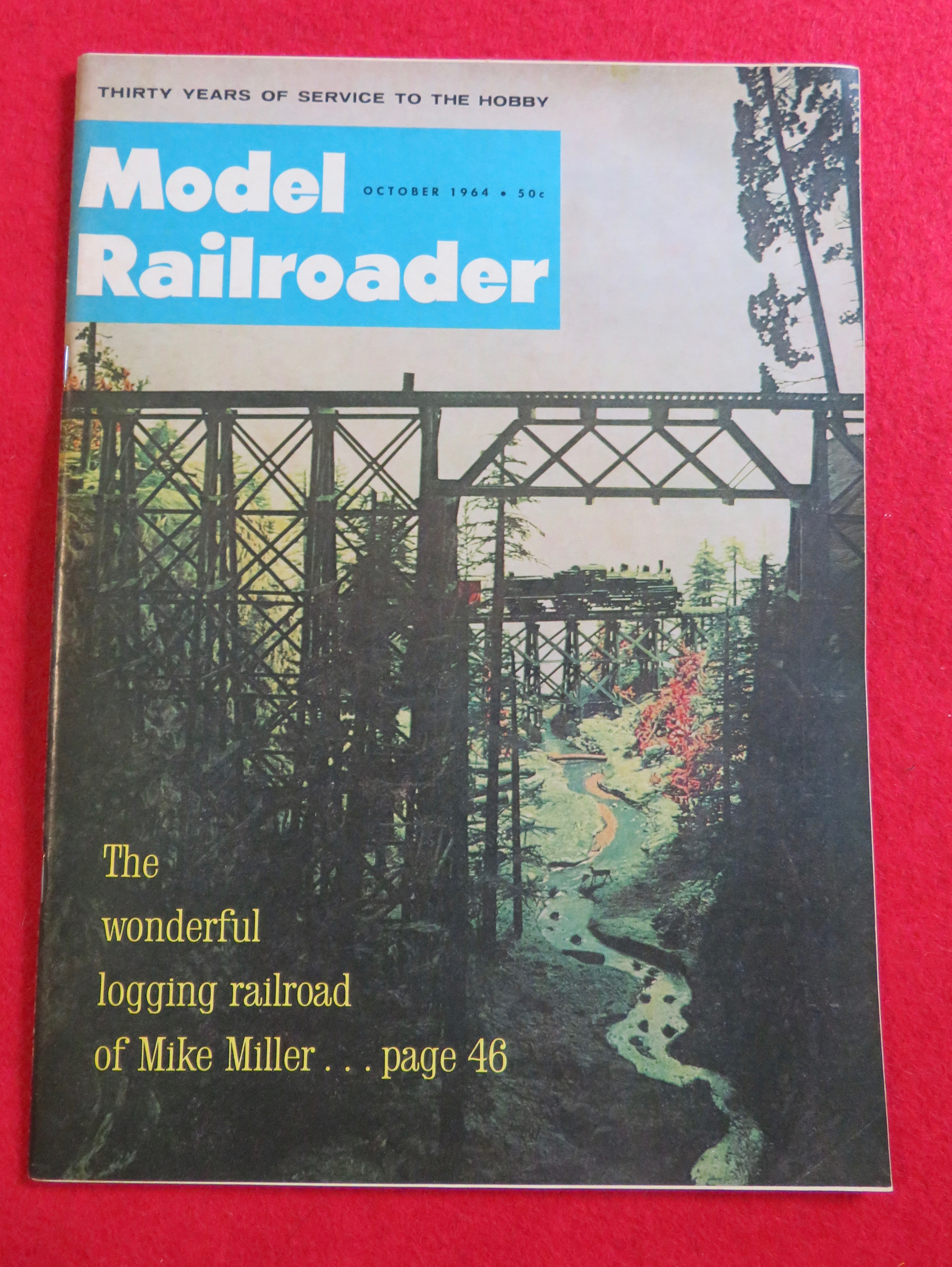 Model Railroader Magazine October 1964