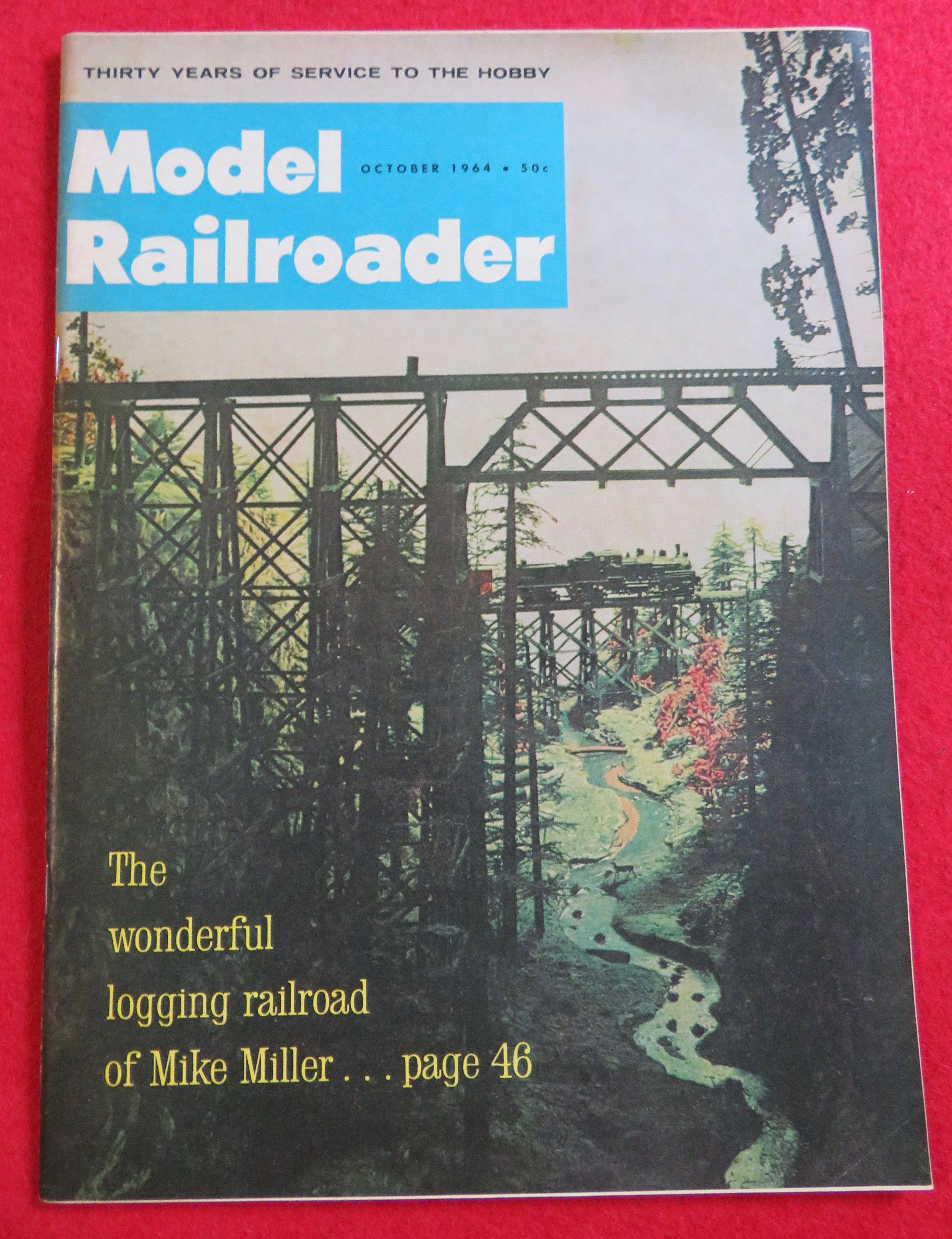 Model Railroader Magazine October 1964