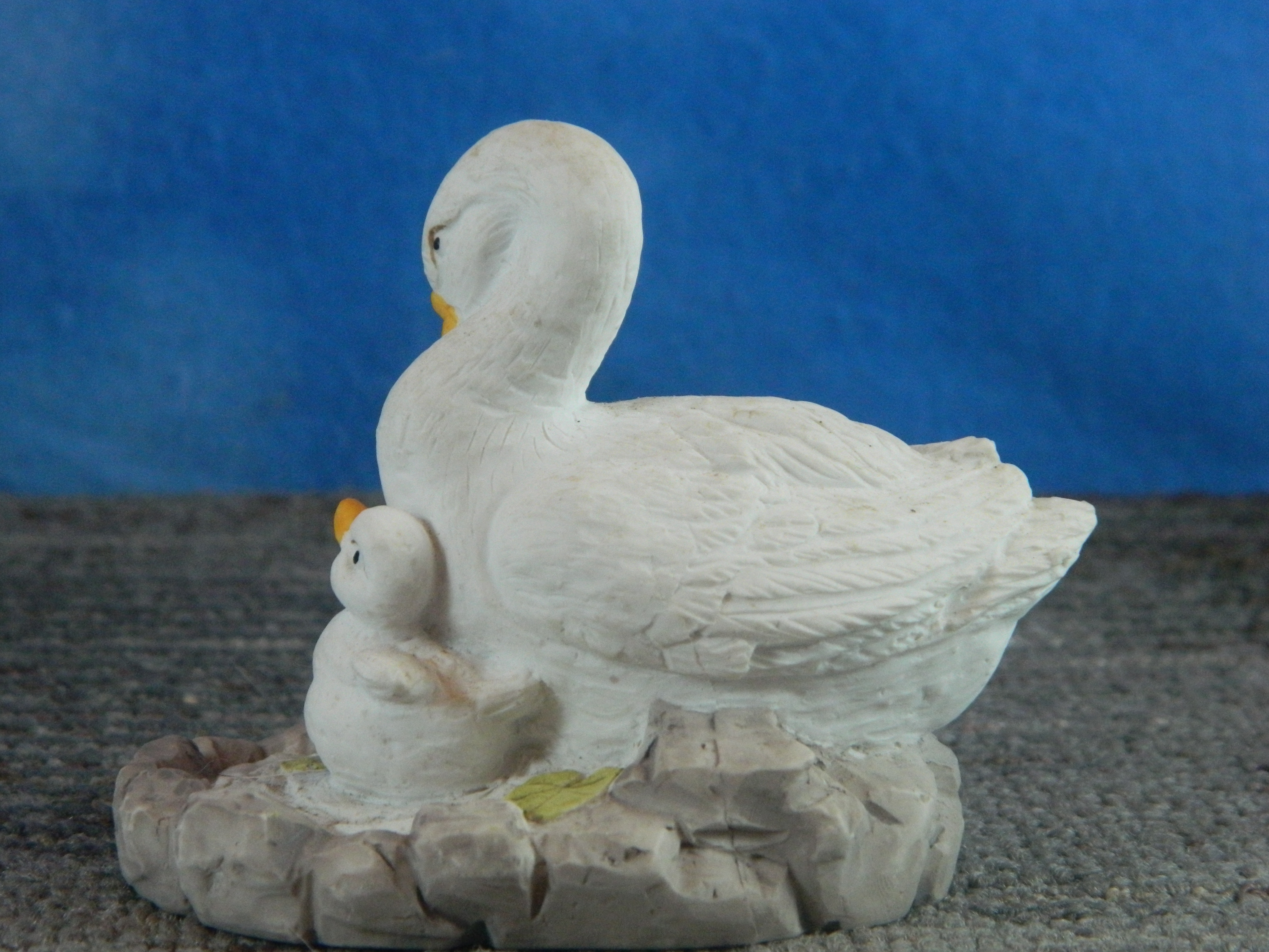 Enesco Resin Duck with Duckling and Ugly Duckling