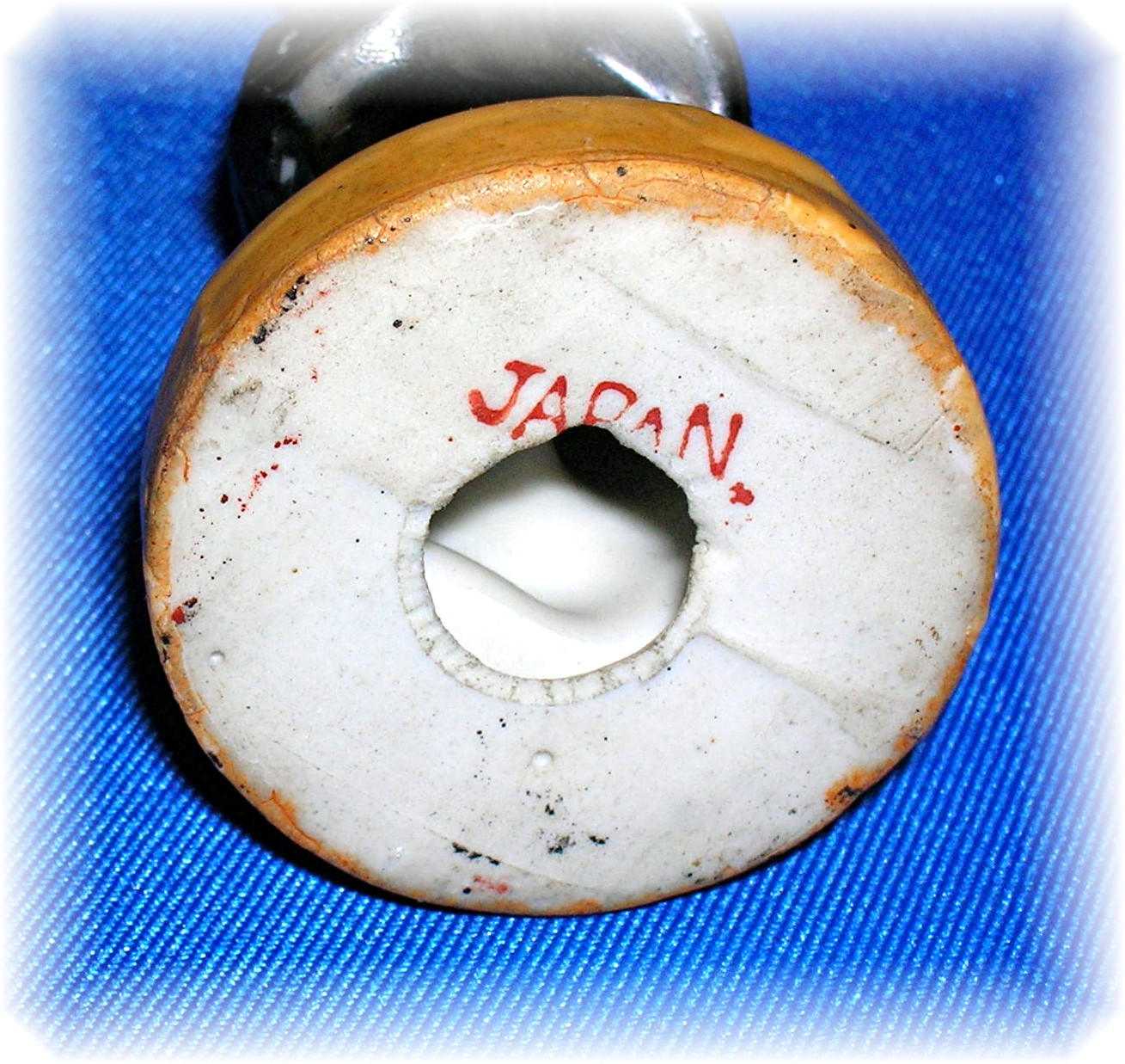 Bisque Figure Souvenier Kearney Nebraska JAPAN
