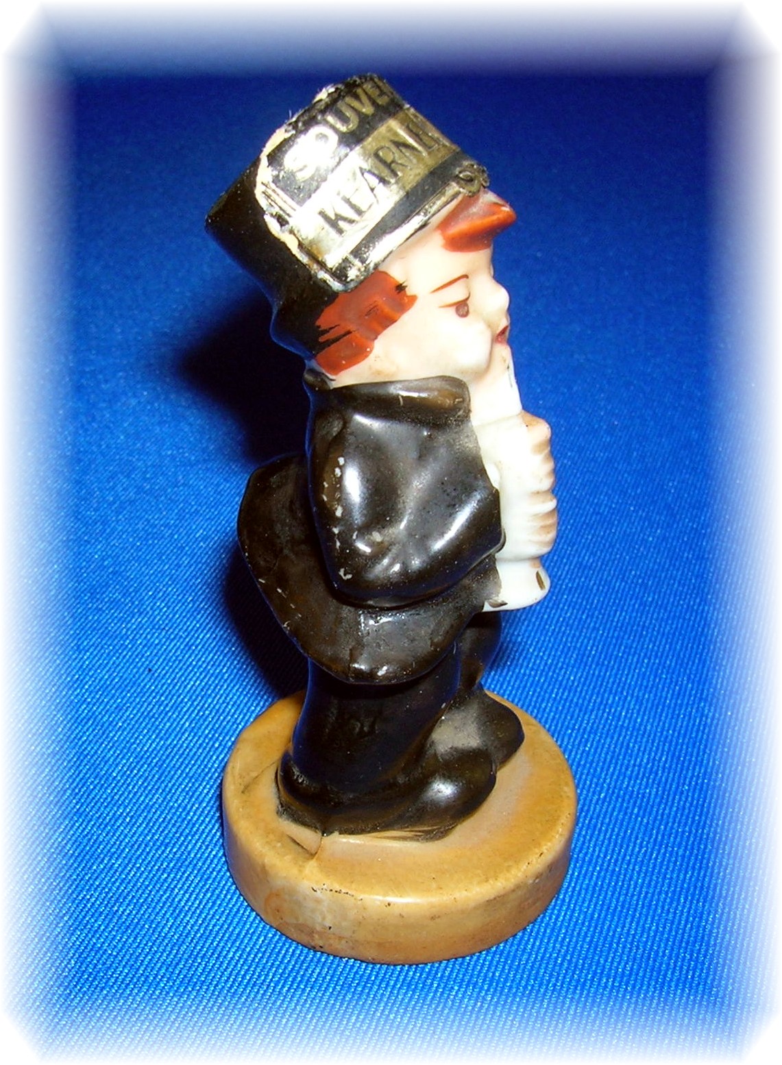 Bisque Figure Souvenier Kearney Nebraska JAPAN