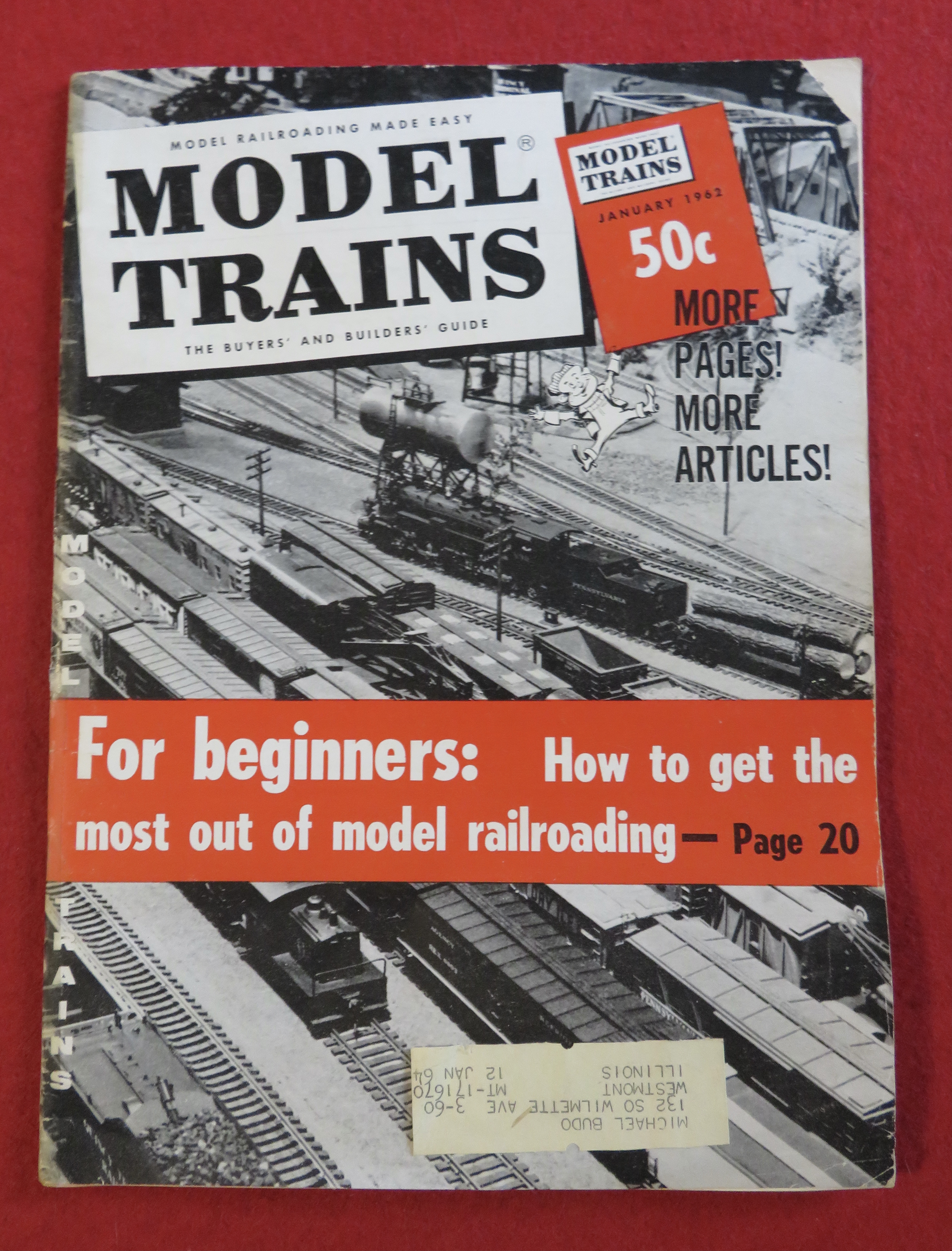 Model Trains Magazine January 1962