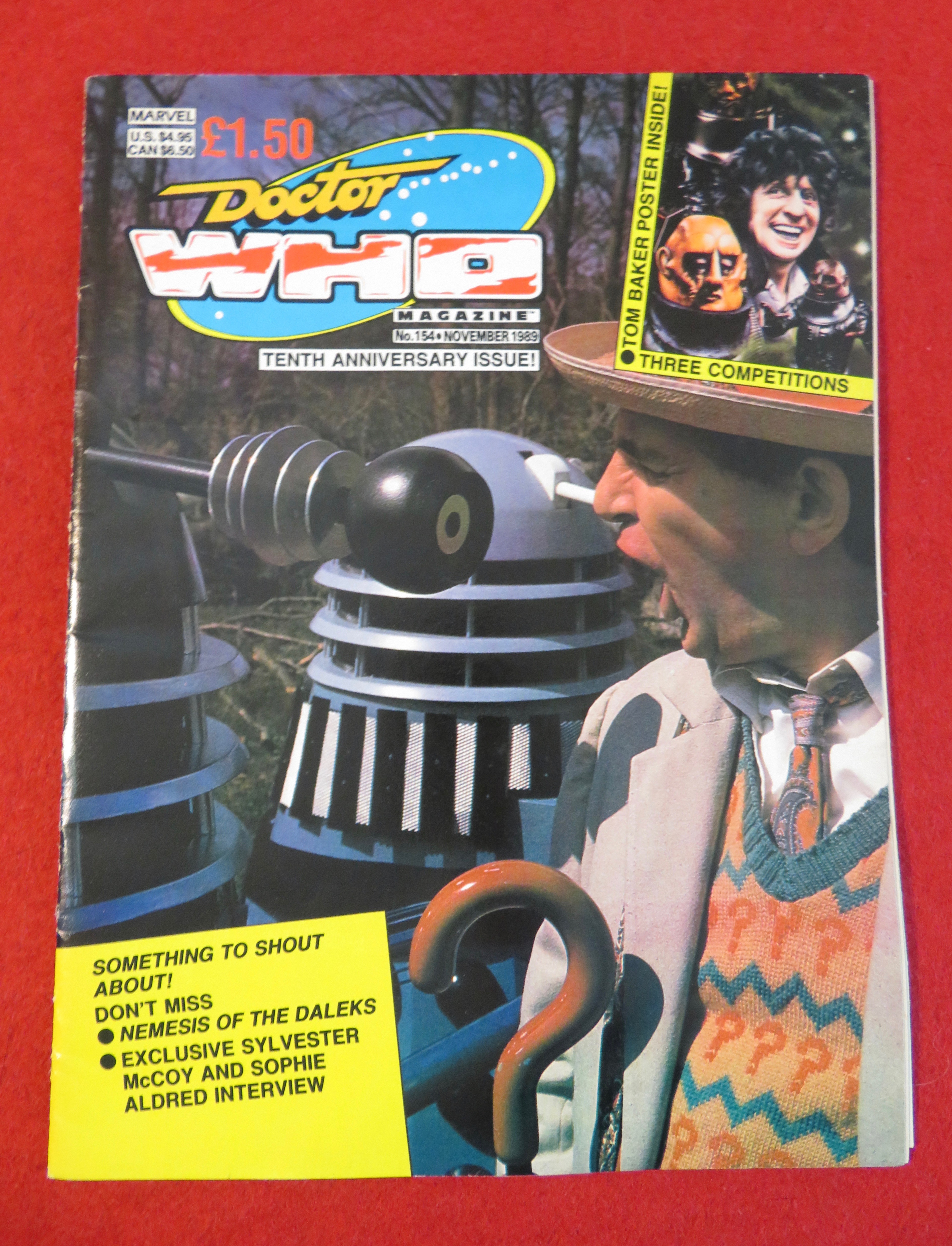 Doctor (Dr) Who Magazine November 1989