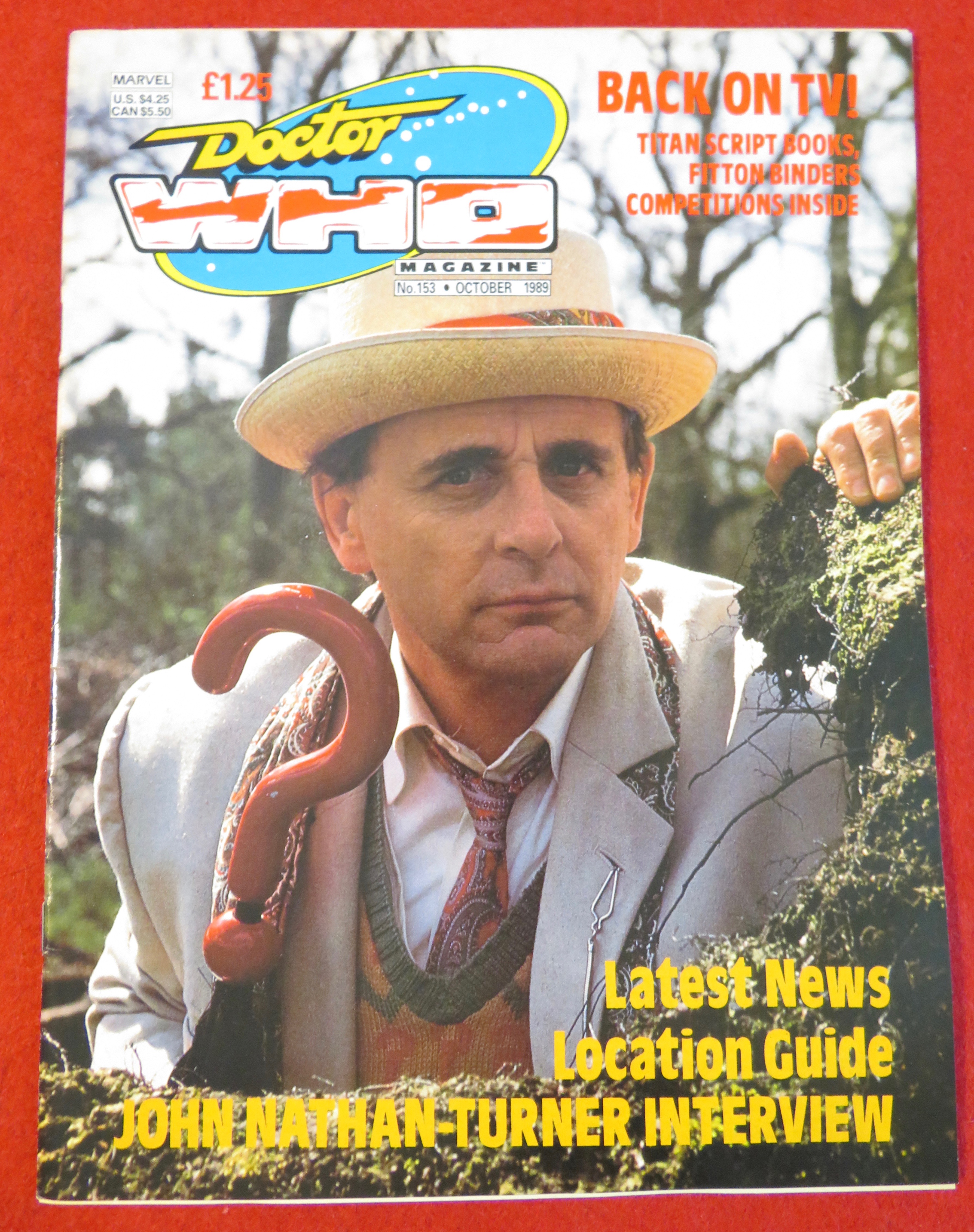 Doctor (Dr) Who Magazine October 1989
