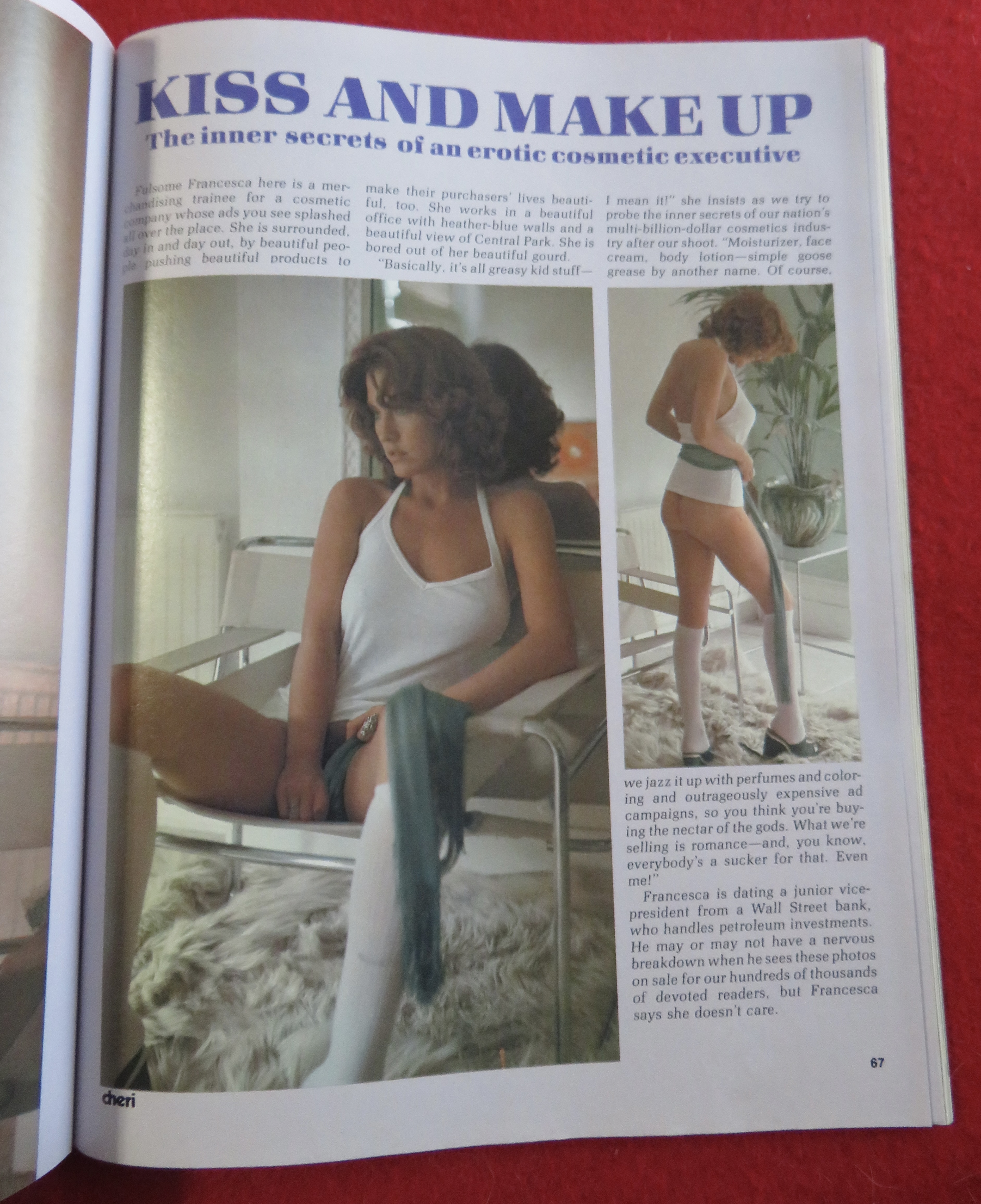 Cheri Magazine April 1980 Melissa