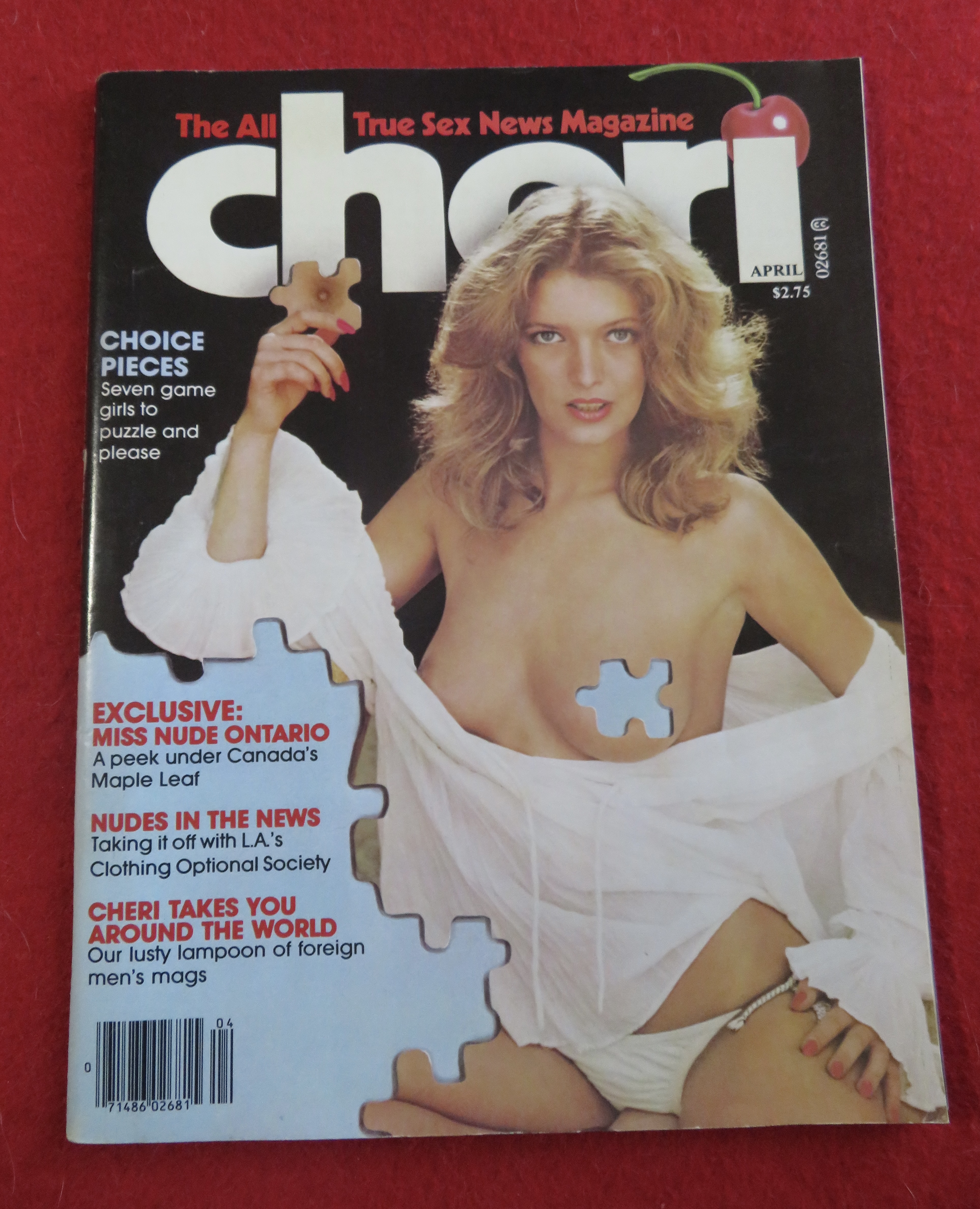 Cheri Magazine April 1980 Melissa