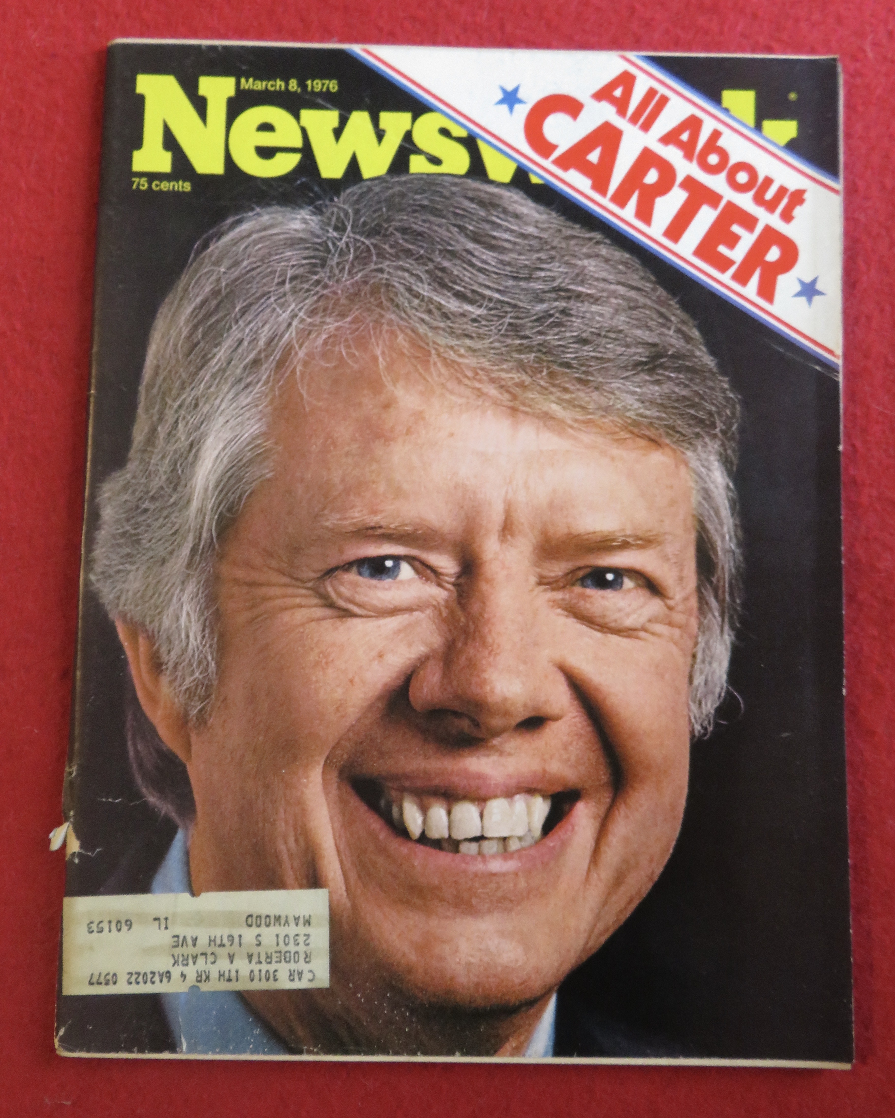 Newsweek Magazine March 8, 1976 All About Carter
