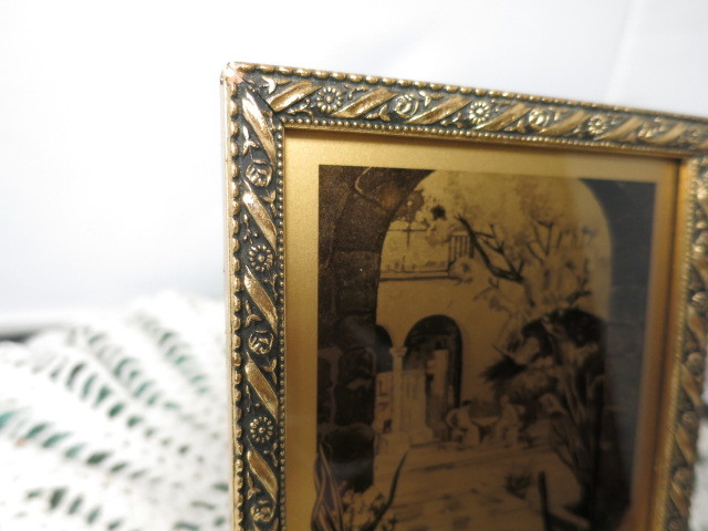 The House of Friendship Poem Tallimit Art Picture in Giltwood Art