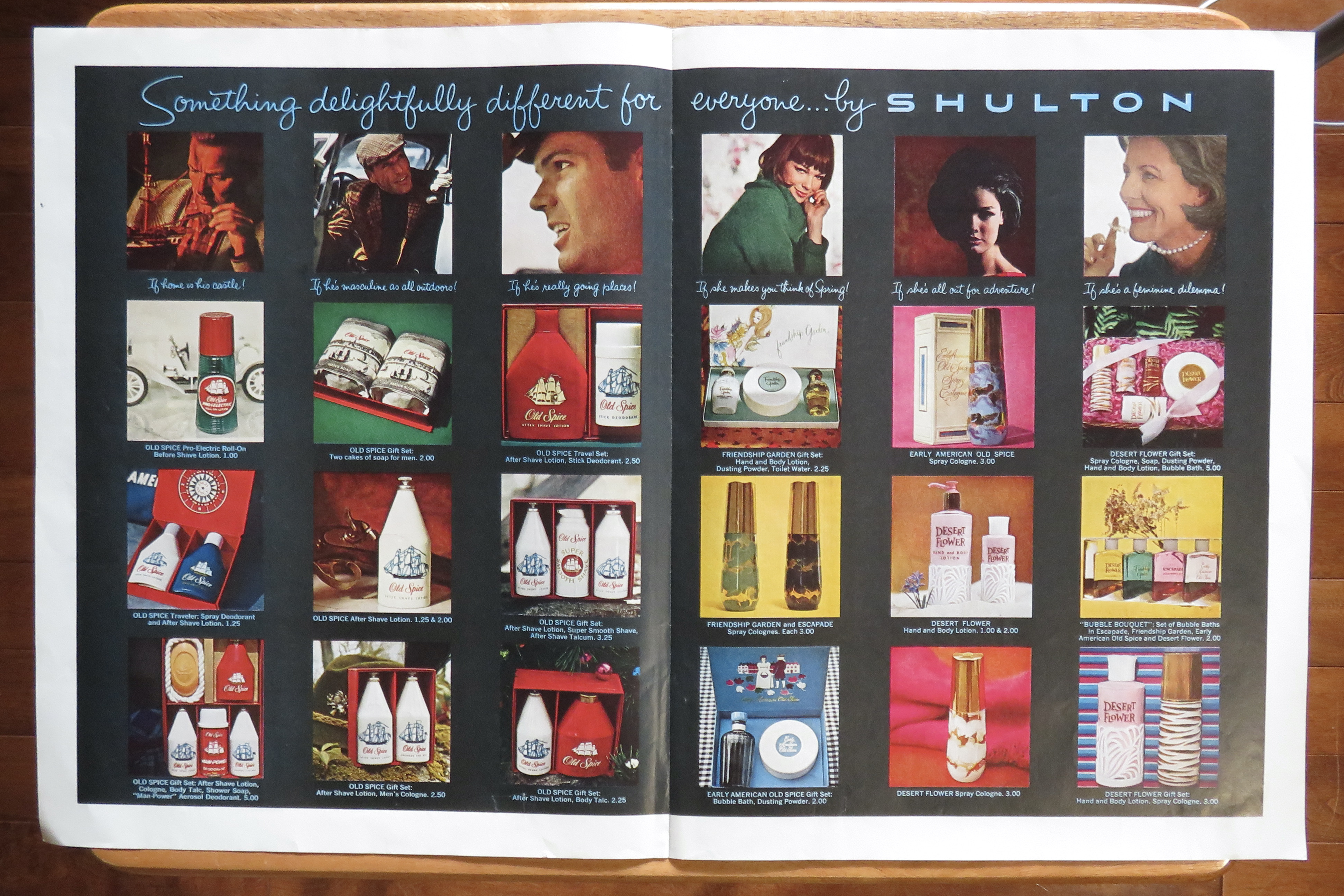 1963 Shulton with Old Spice, Desert Flower & More