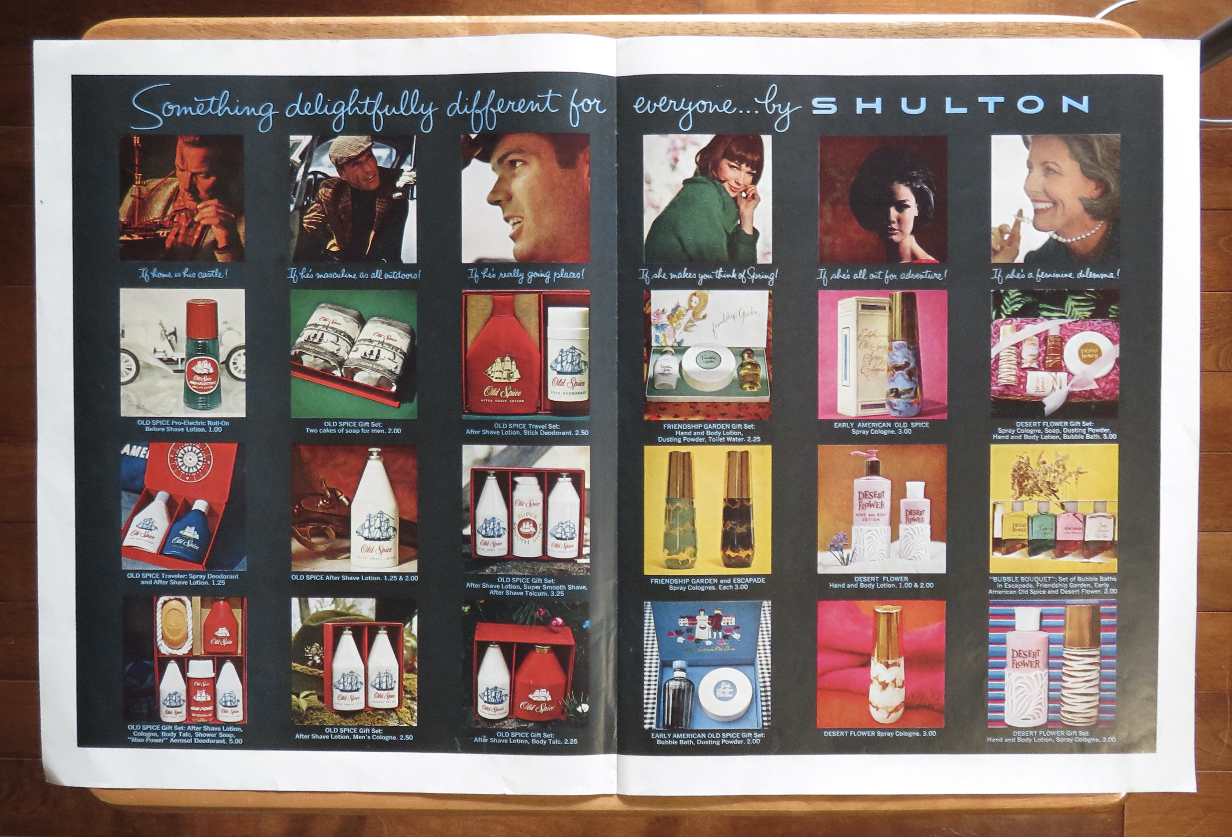 1963 Shulton with Old Spice, Desert Flower & More