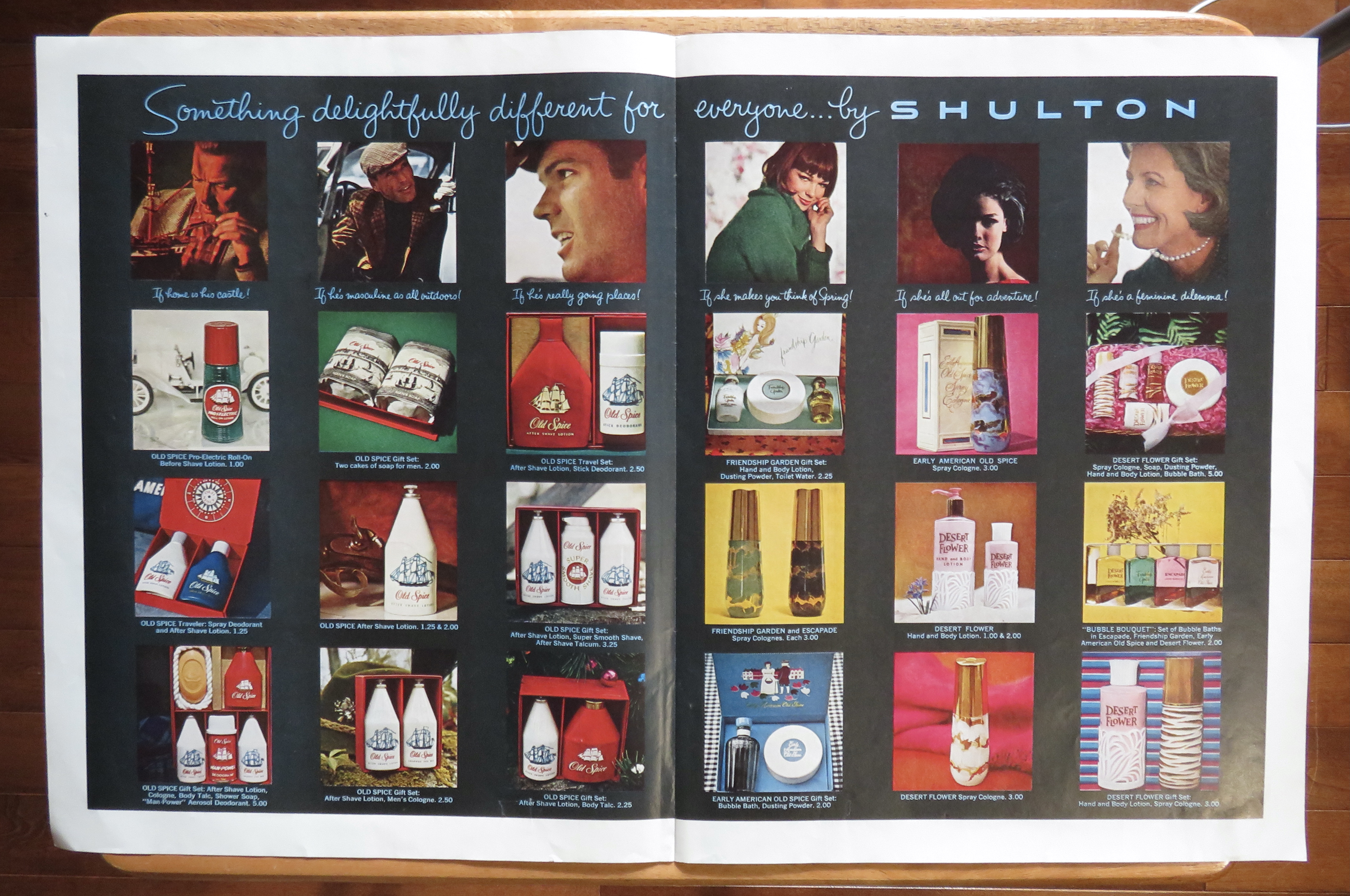 1963 Shulton with Old Spice, Desert Flower & More