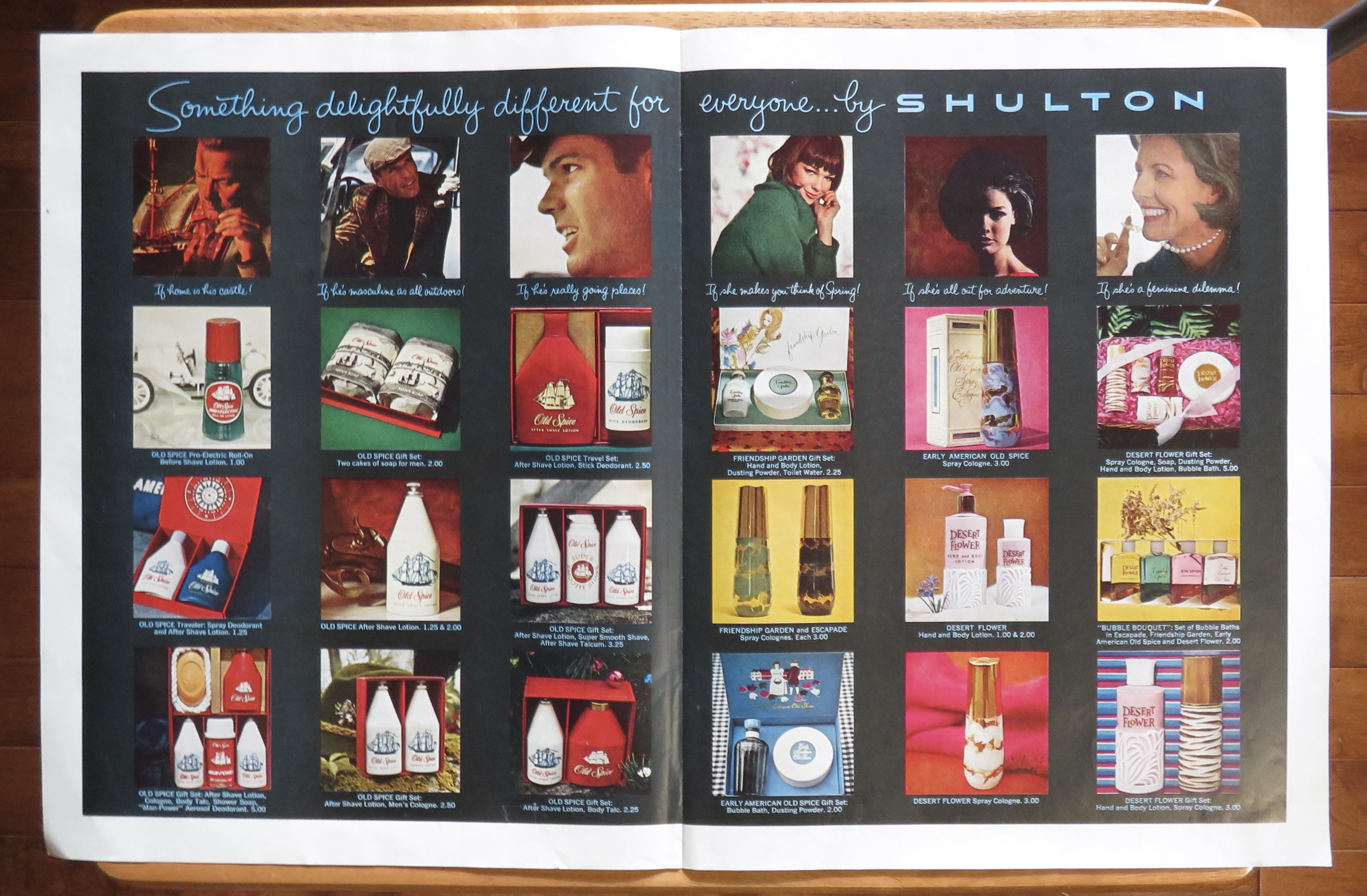 1963 Shulton with Old Spice, Desert Flower & More