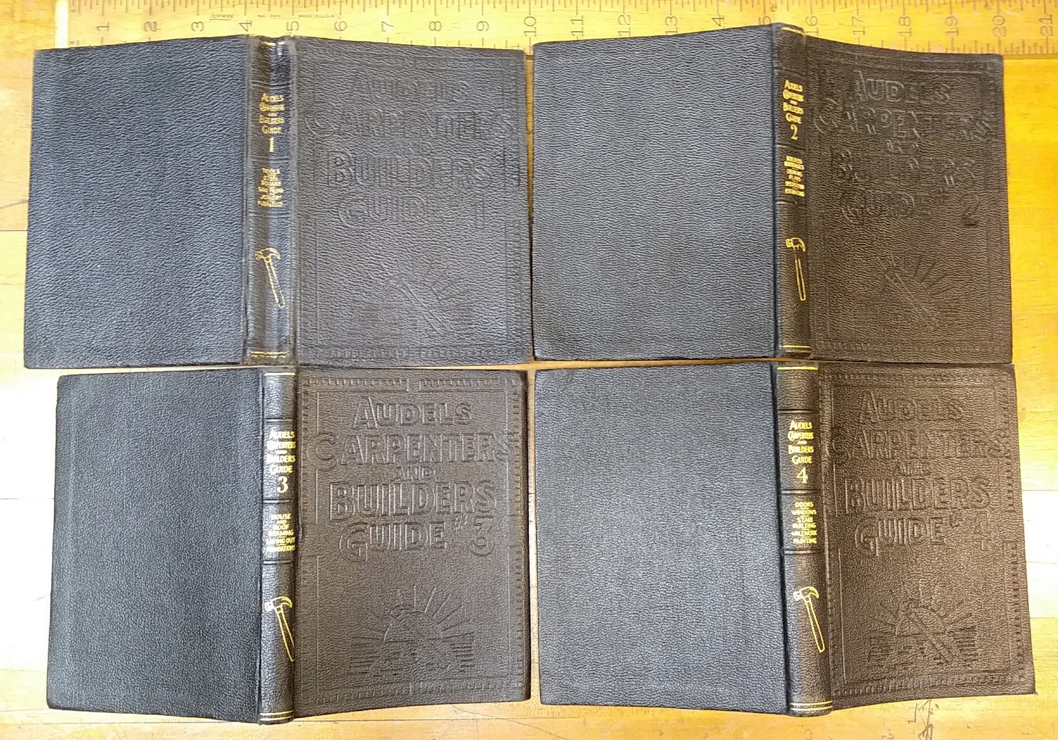 Audels Carpenters & Builders Guide Set 1936