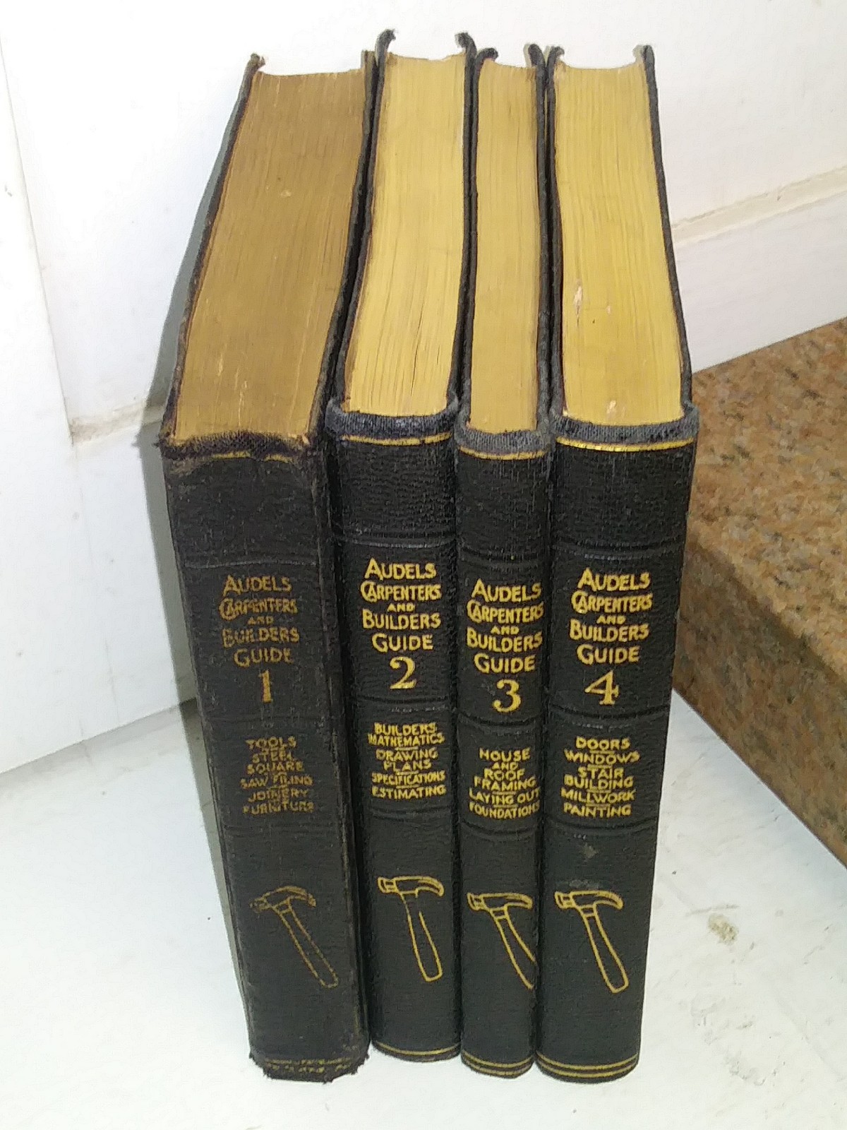 Audels Carpenters & Builders Guide Set 1936