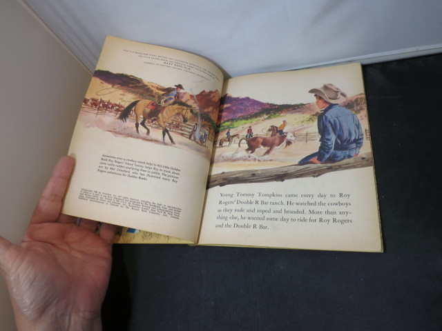Roy Rogers and the Indian Sign by Gladys Wyatt Little Golden Book