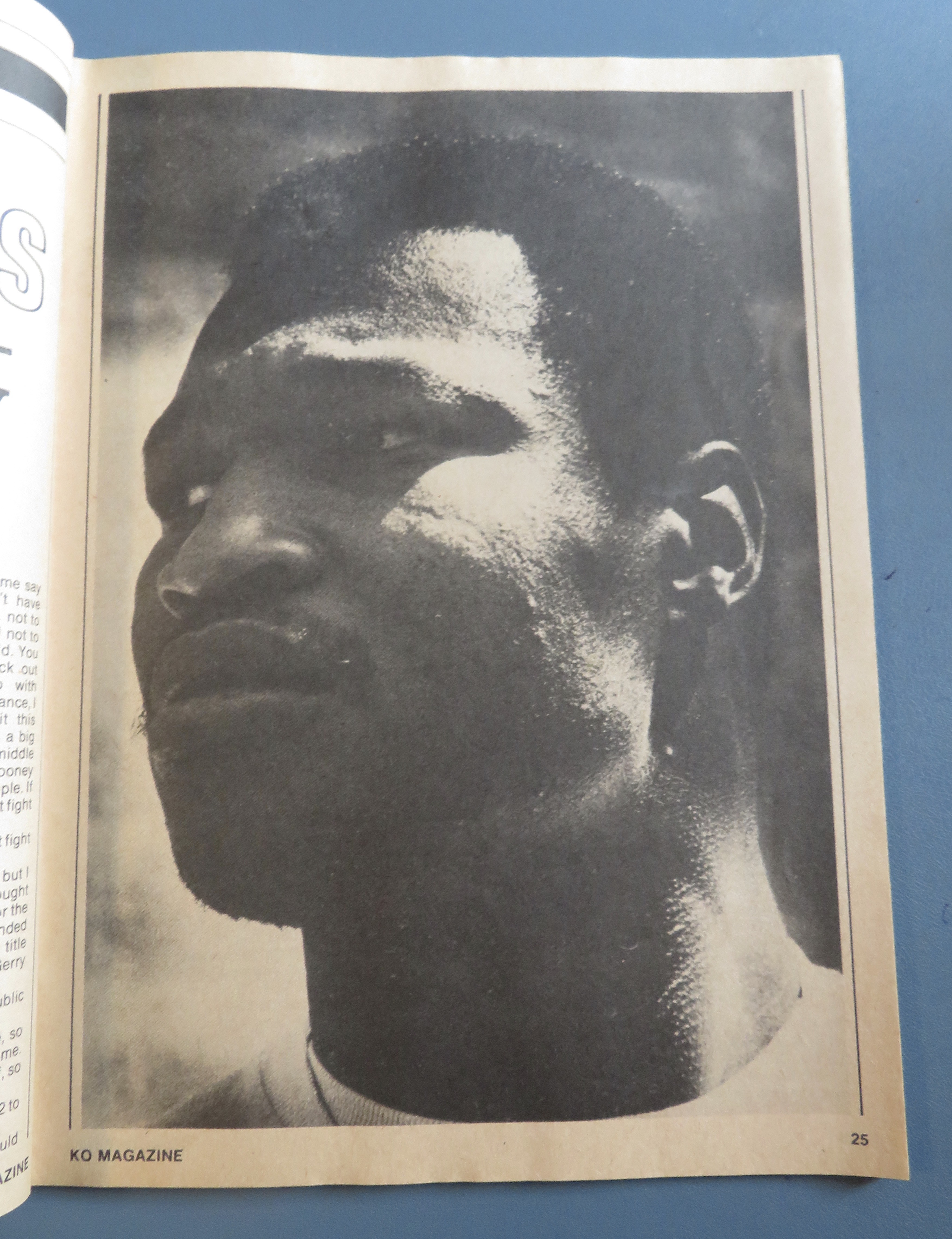 KO (Knock Out) Magazine December 1981 Michael Spinks
