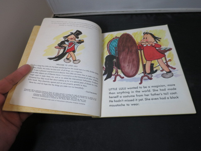 Marge's Little Lulu and Her Magic Tricks A Little Golden Book 203