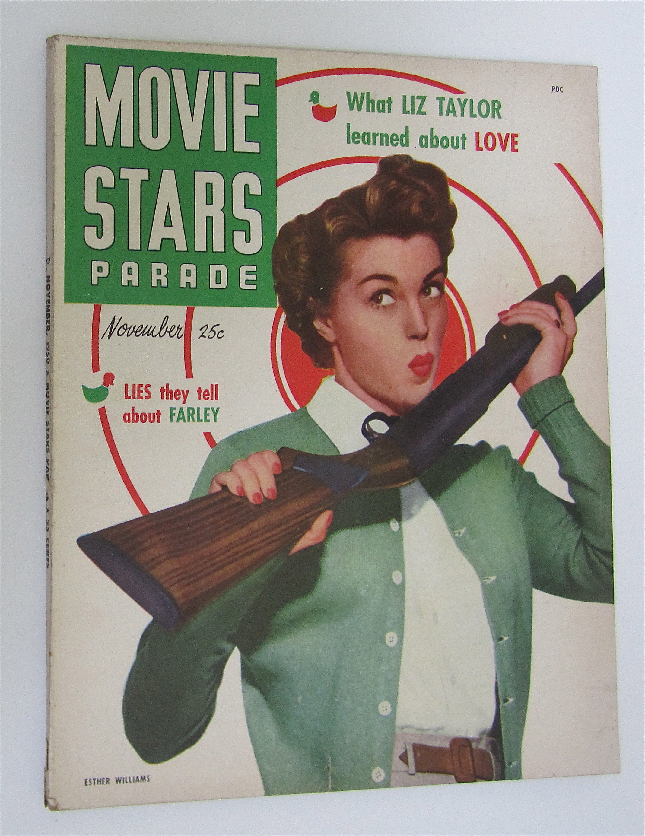 Movie Stars Parade Magazine November 1950 E Williams