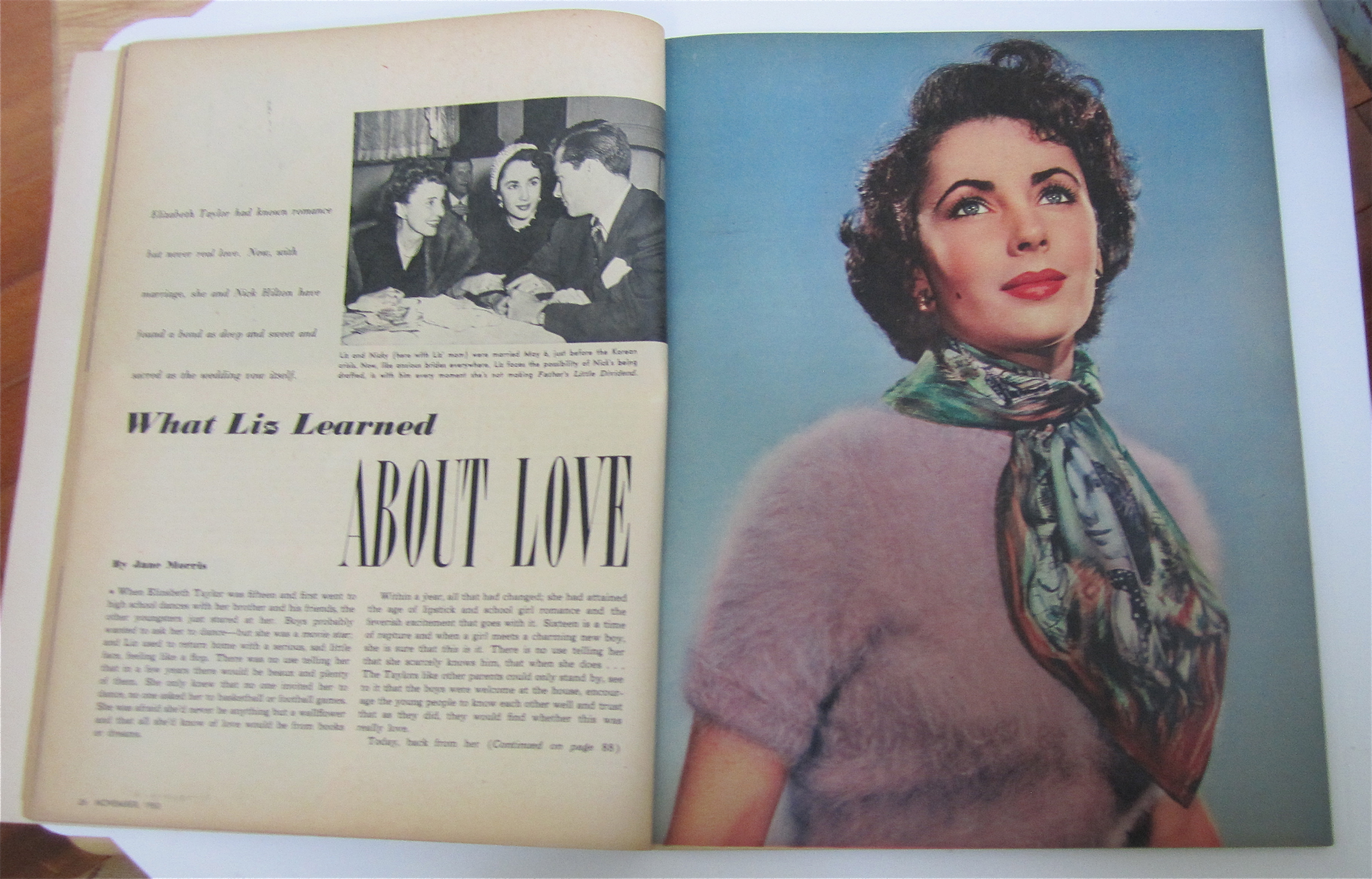 Movie Stars Parade Magazine November 1950 E Williams