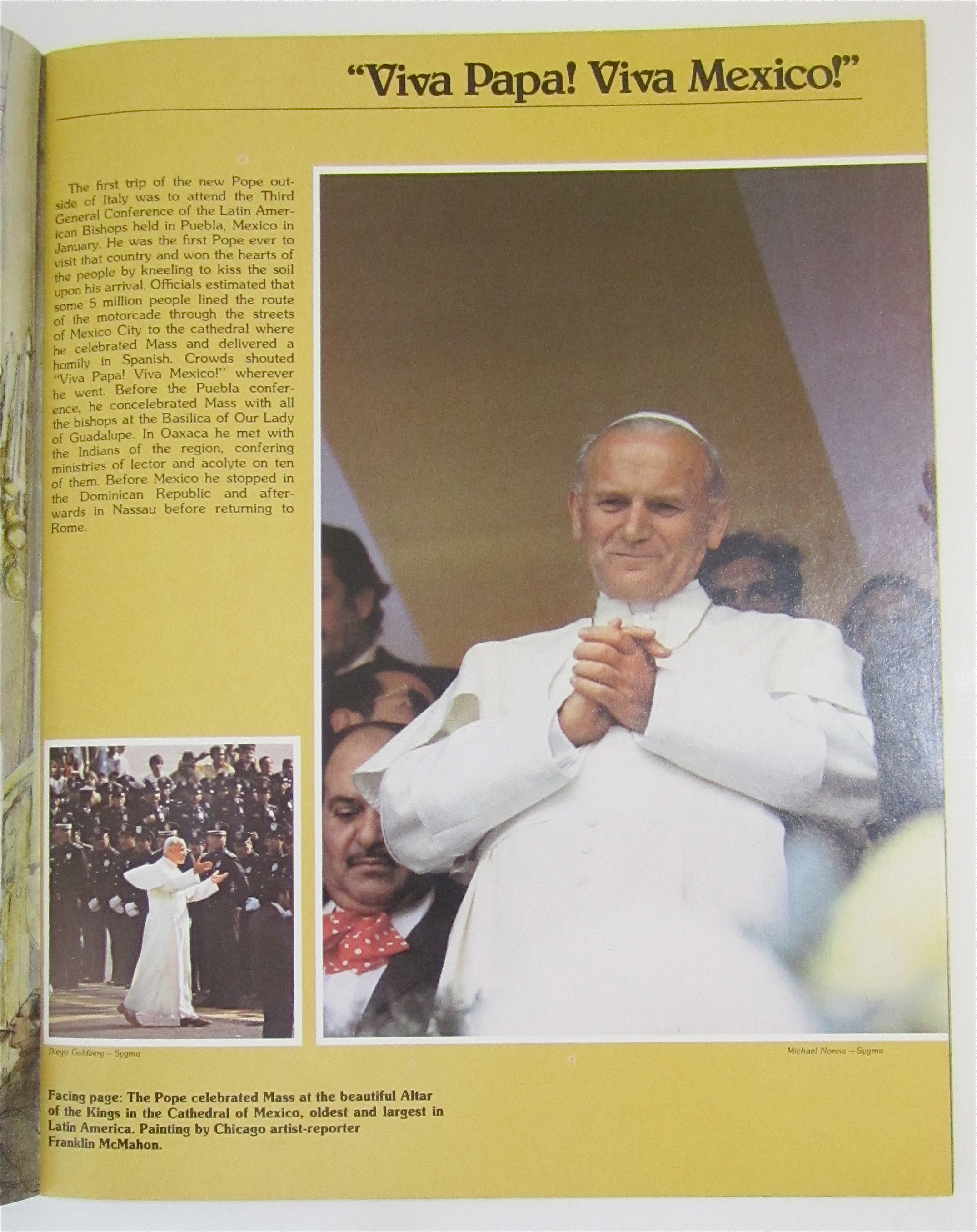 The Pope In Chicago 1979 Commemorative Album