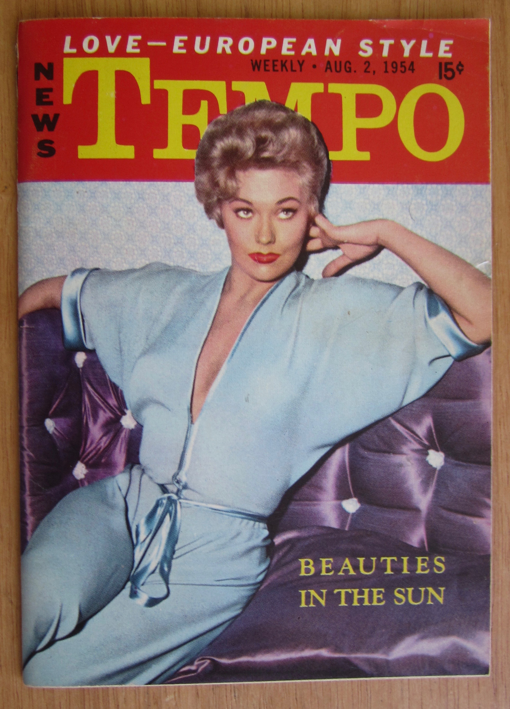 Tempo Magazine August 2, 1954 Martha Hyer