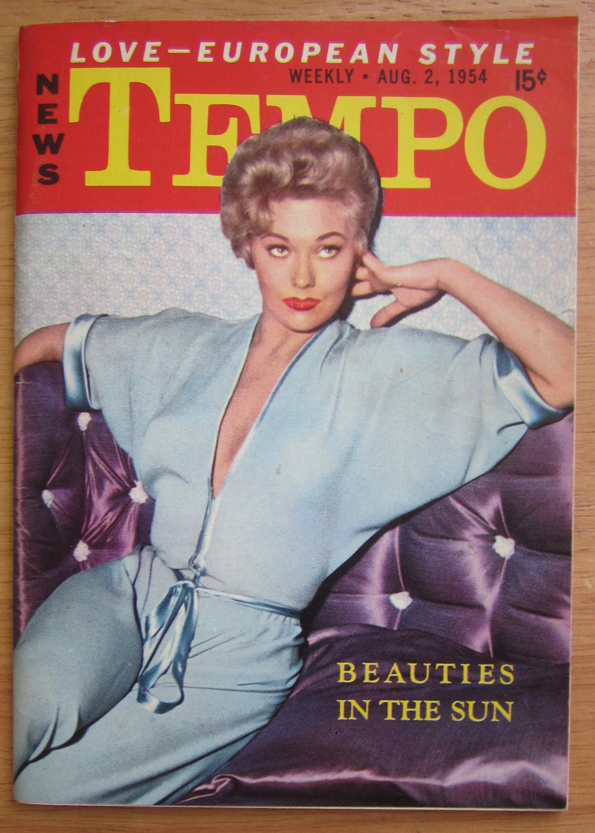 Tempo Magazine August 2, 1954 Martha Hyer