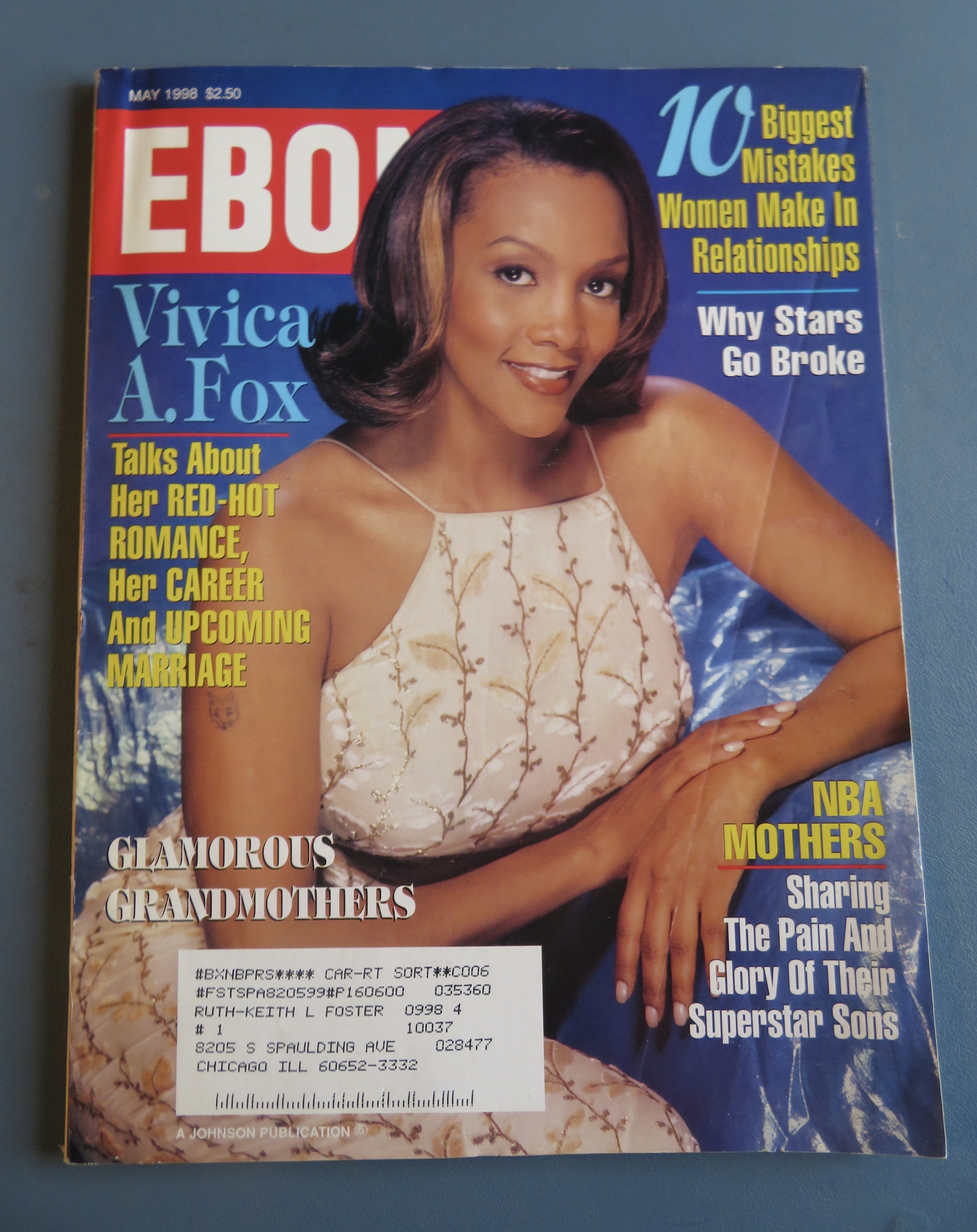 Ebony Magazine-May 1998-Vivica A. Fox