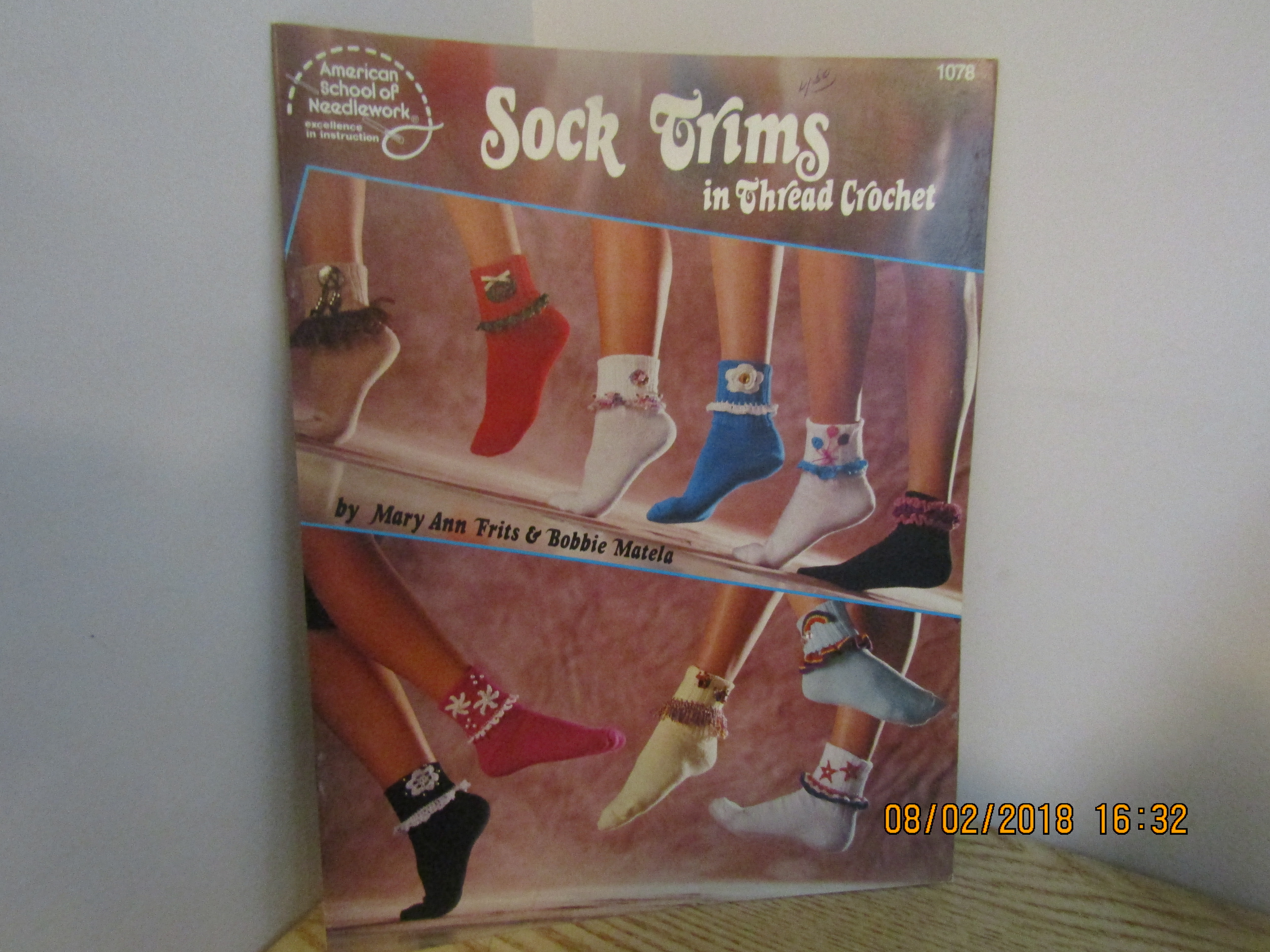 ASN Sock  Trims In Thread Crochet #1078
