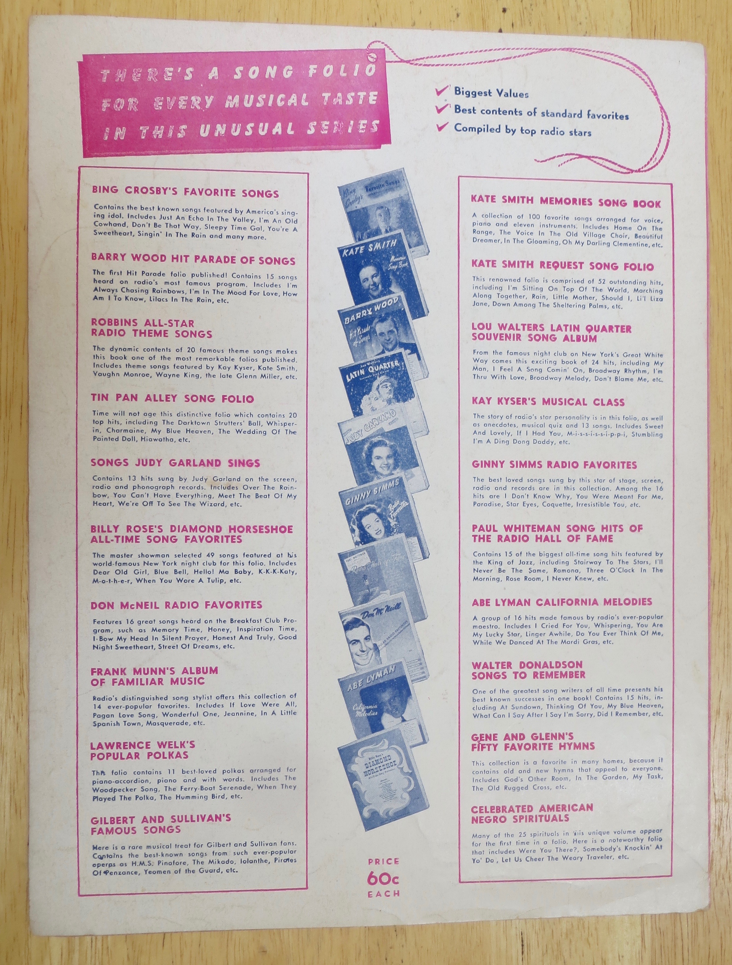 1941 Peg O' My Heart Sheet Music By Bryan & Fisher