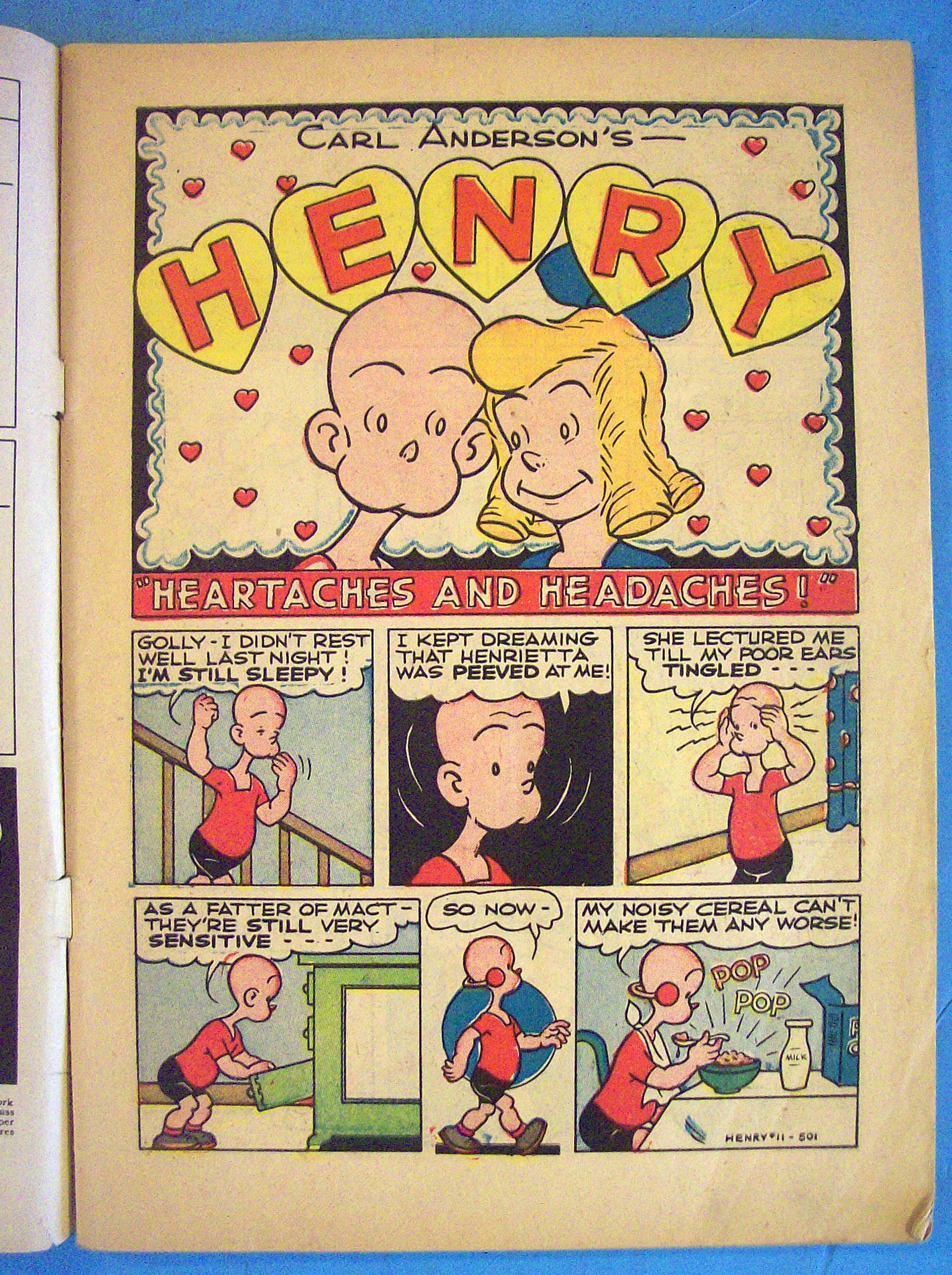 Carl Anderson's Henry Comic #11 January 1950