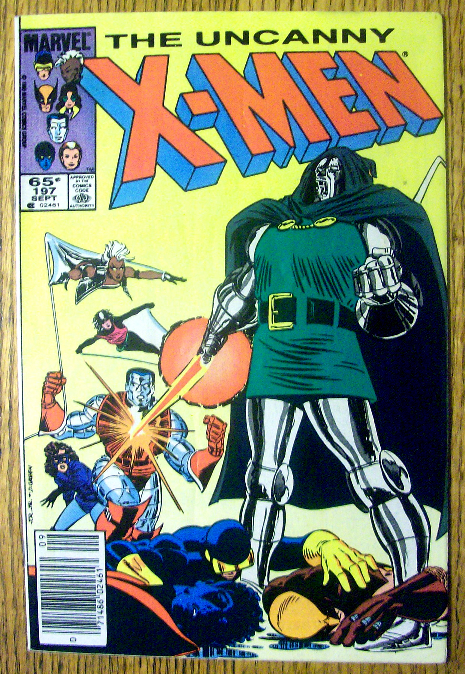 The Uncanny X-Men Comics #197-September 1985