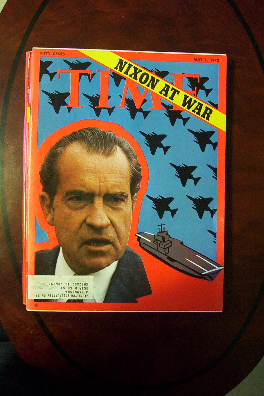Time Magazine May 1, 1972 Nixon At War