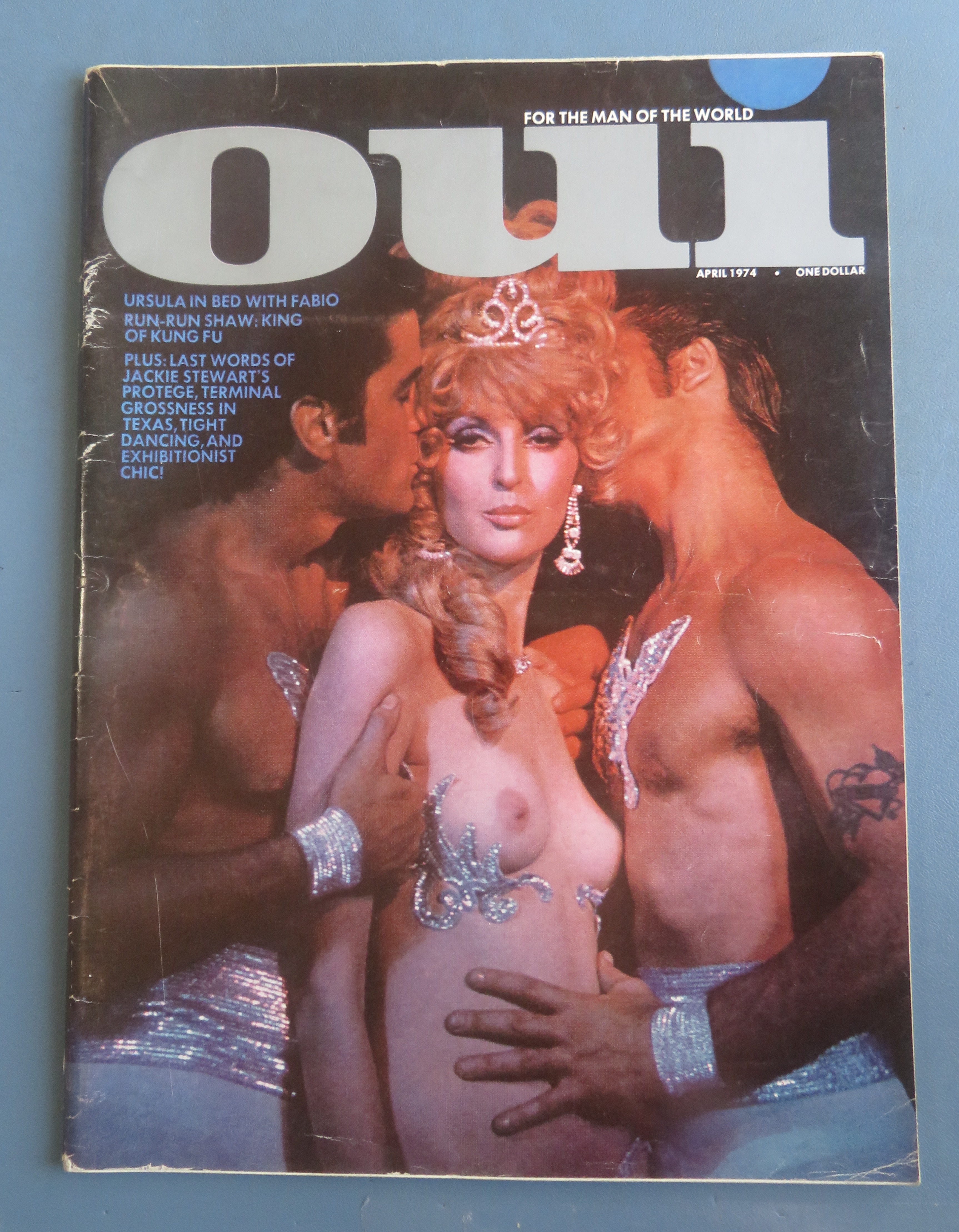 Oui Magazine April 1974 Martine