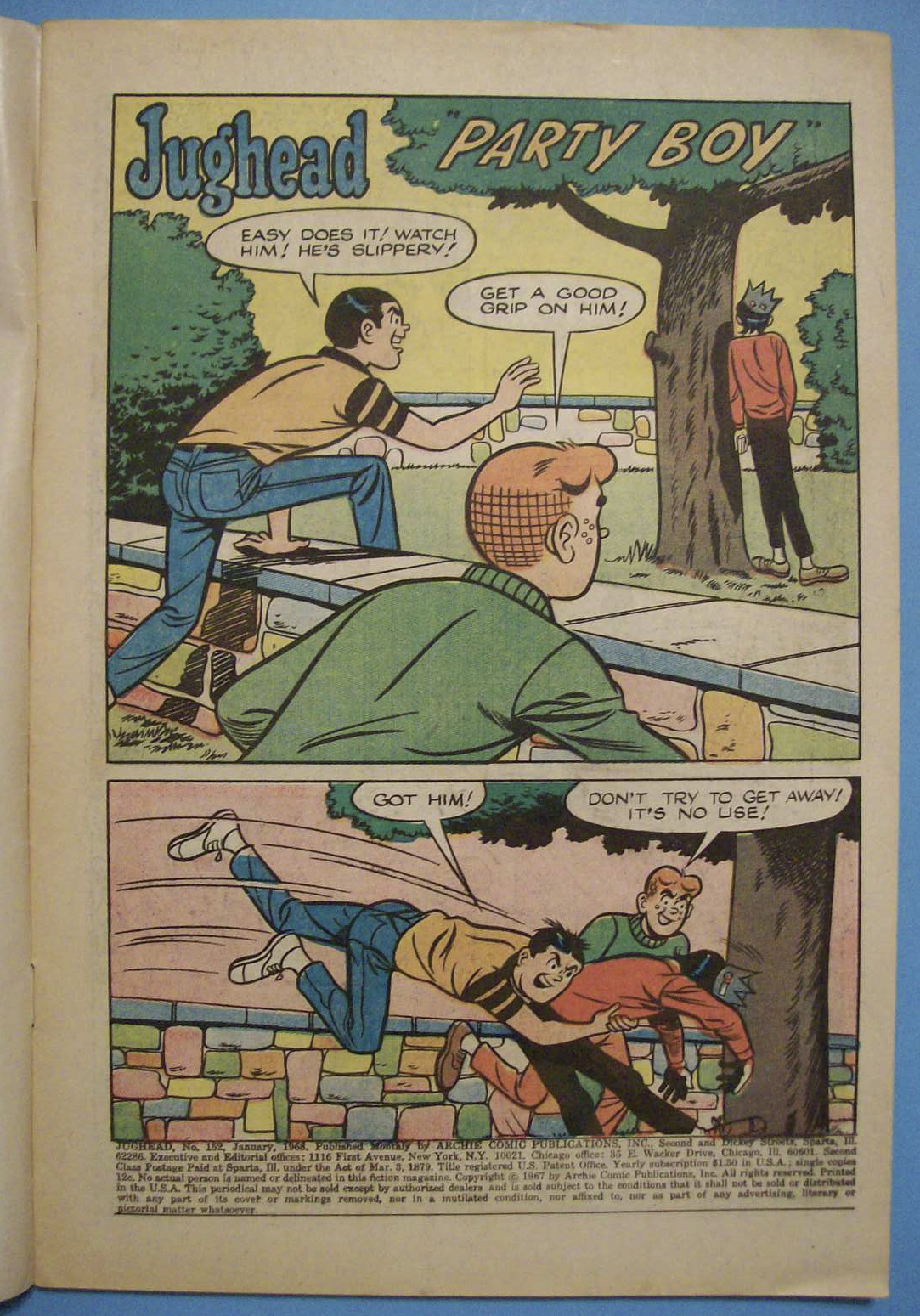 Jughead Comics - January 1968 - Party Boy