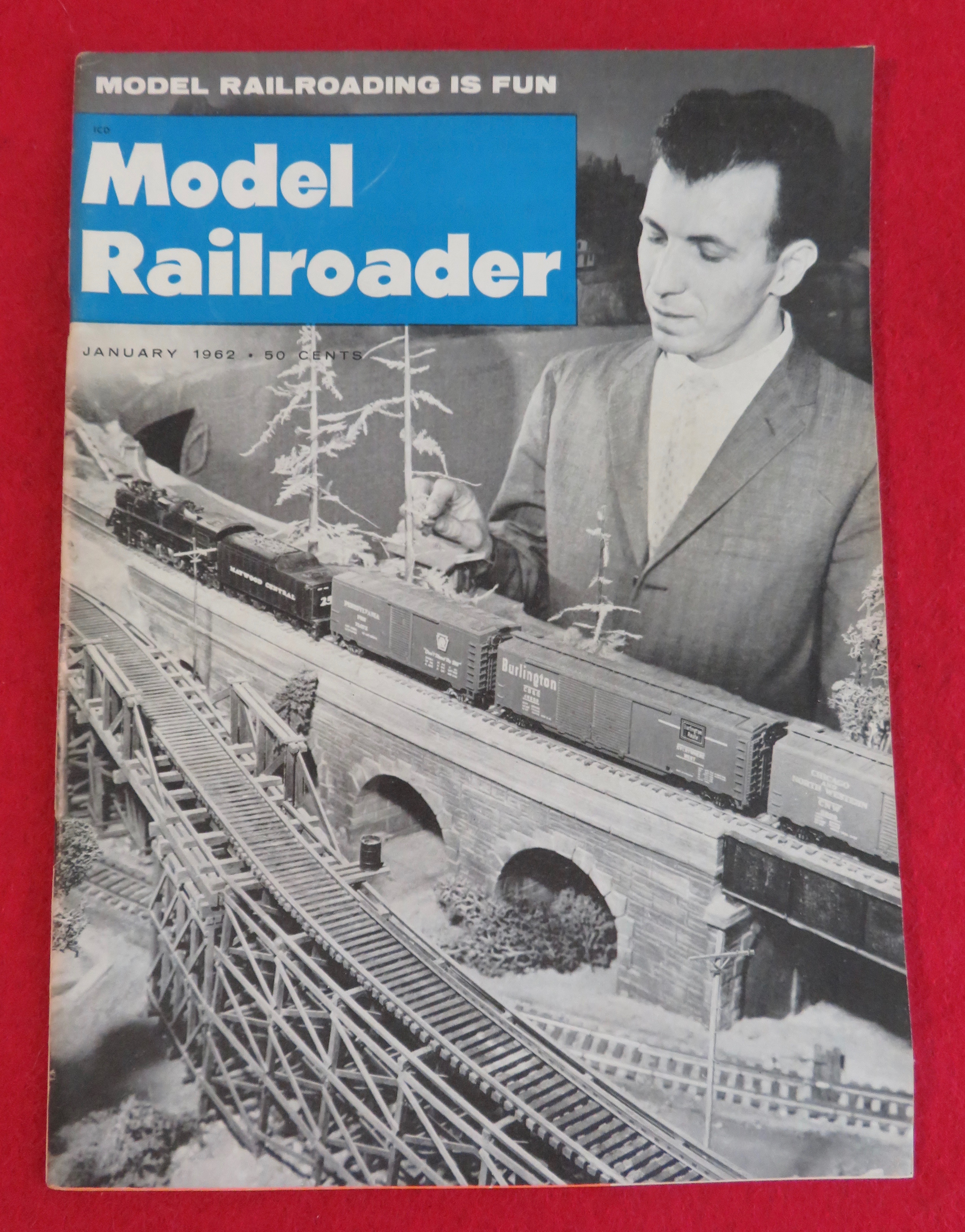 Model Railroader Magazine January 1962