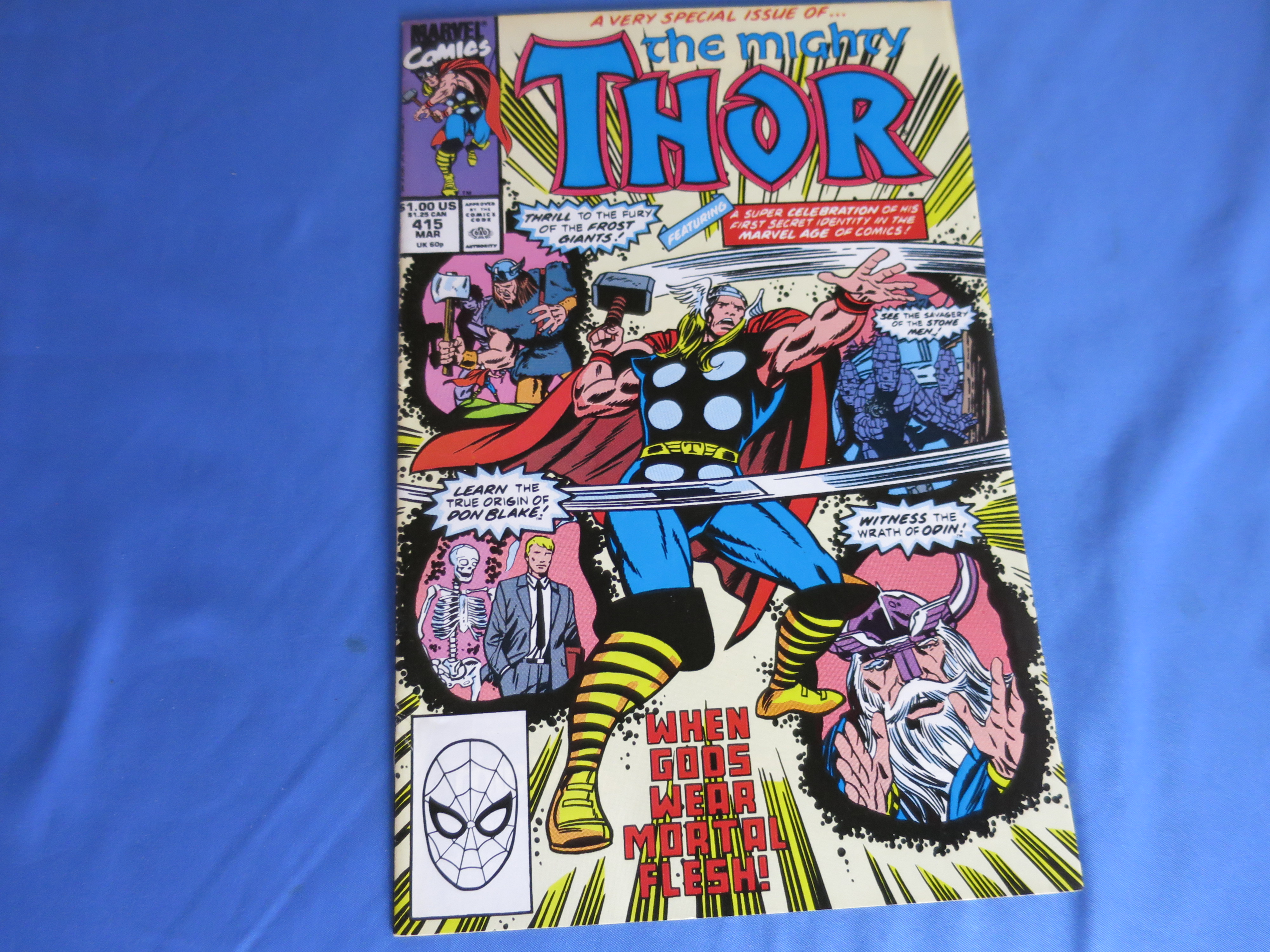 The Mighty Thor Comic When Gods Wear Mortal Flesh 415