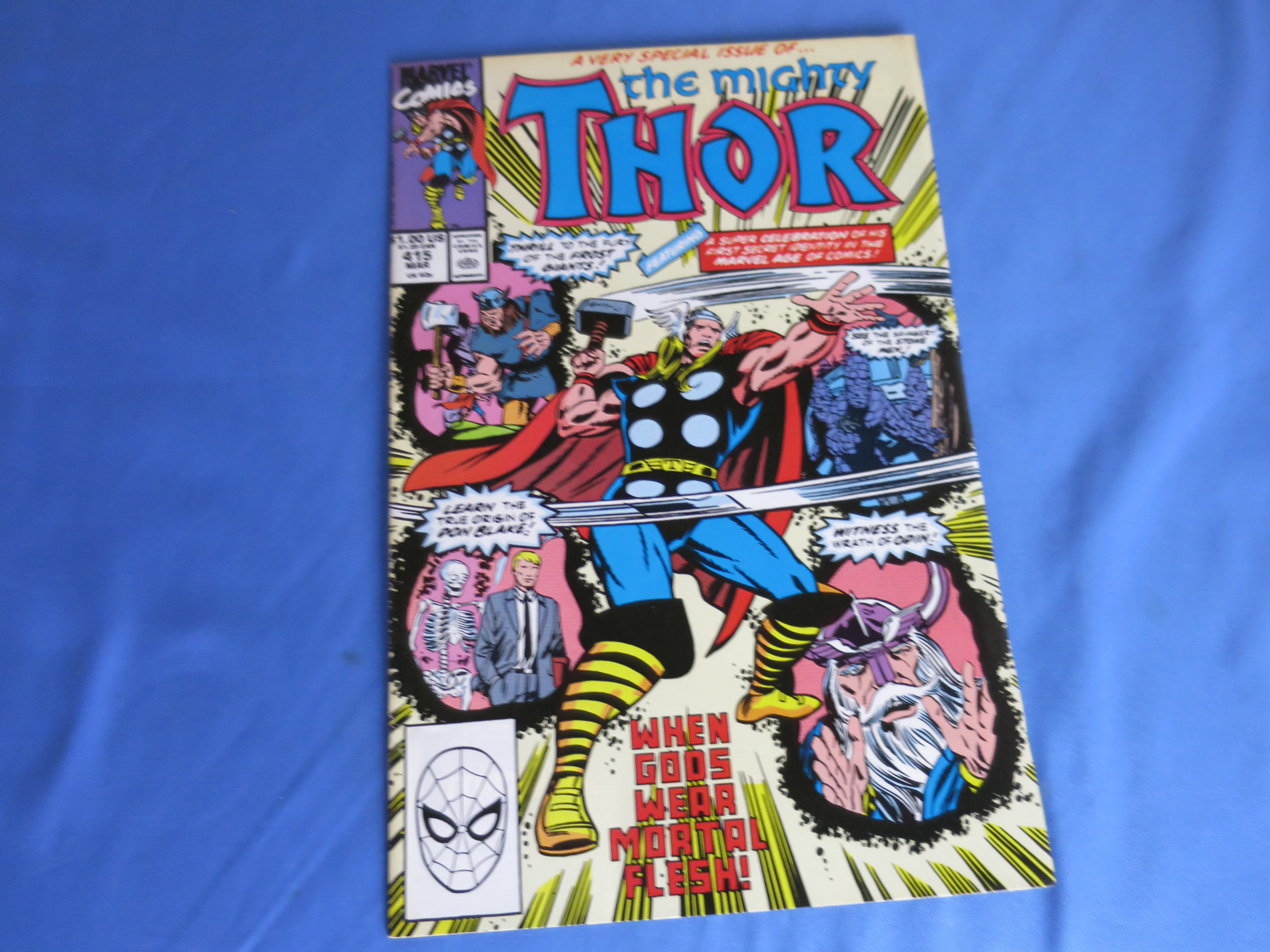 The Mighty Thor Comic When Gods Wear Mortal Flesh 415