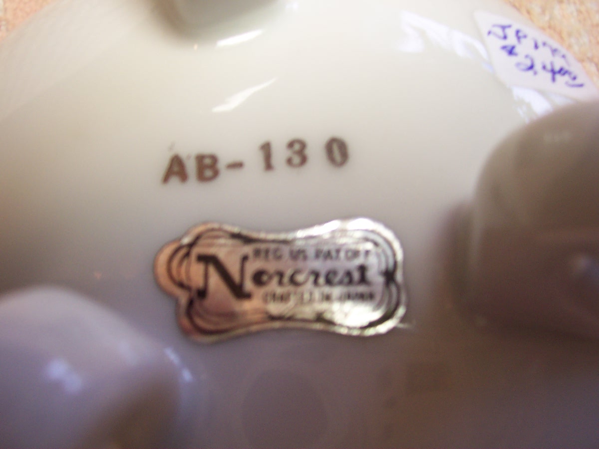 Norcrest China 25th Anniversary Candy Dish