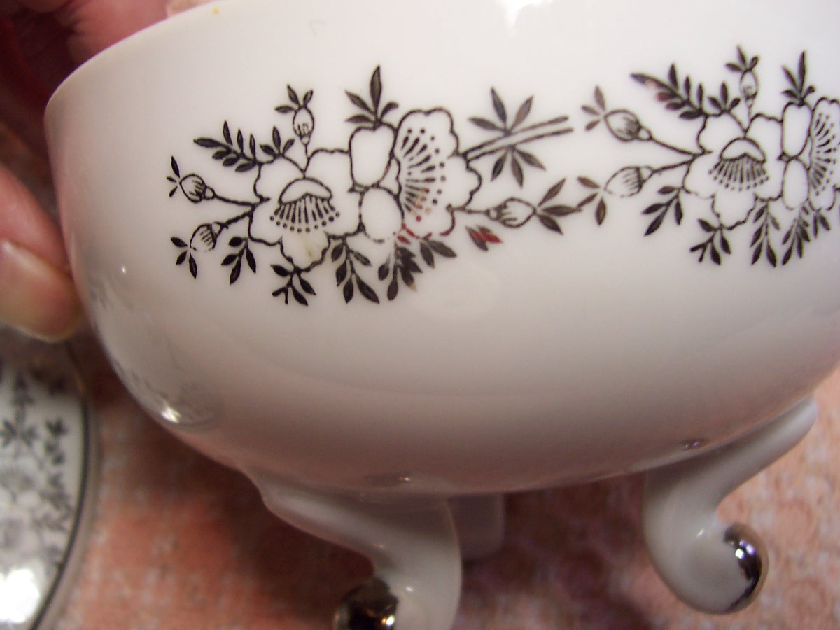 Norcrest China 25th Anniversary Candy Dish
