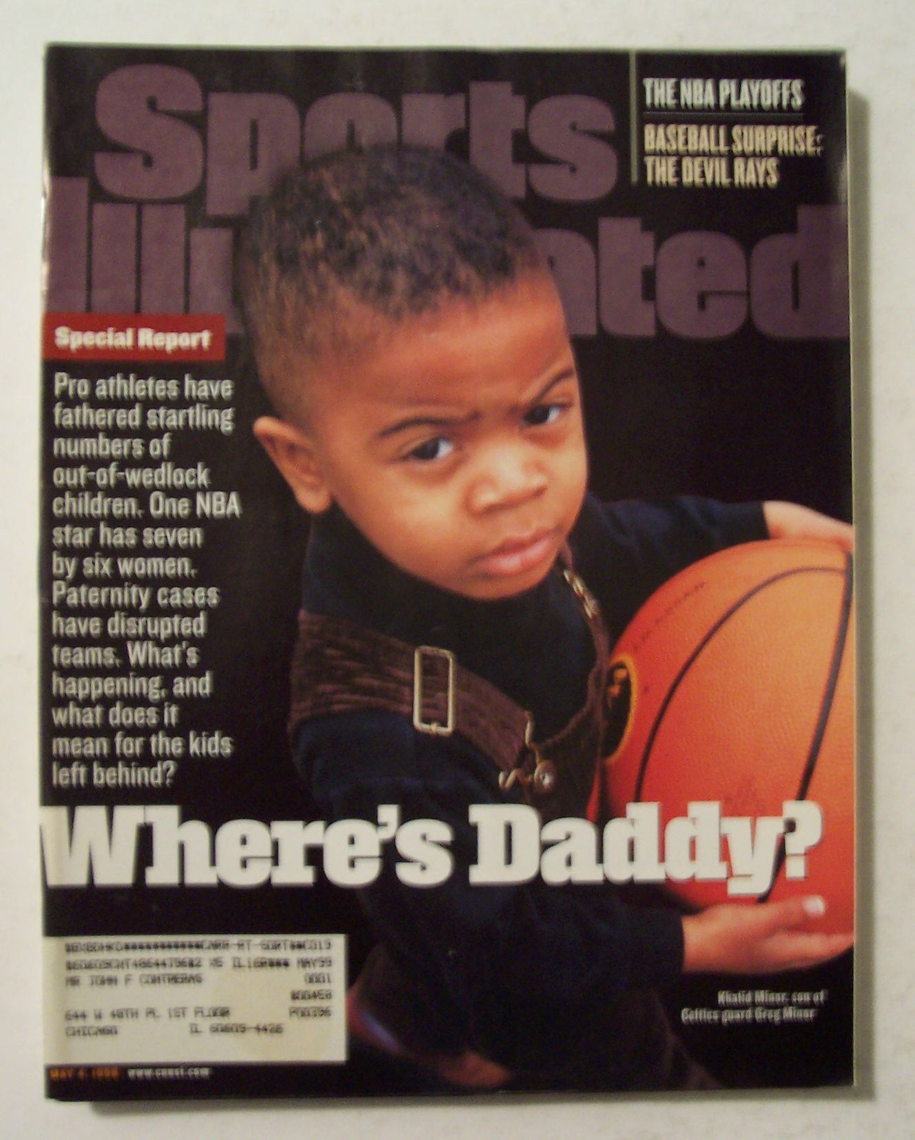 Sports Illustrated Magazine-May 4, 1998-Where's Daddy