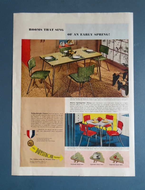 1951 Daystrom Furniture with Rooms That Sing Of An Early Spring