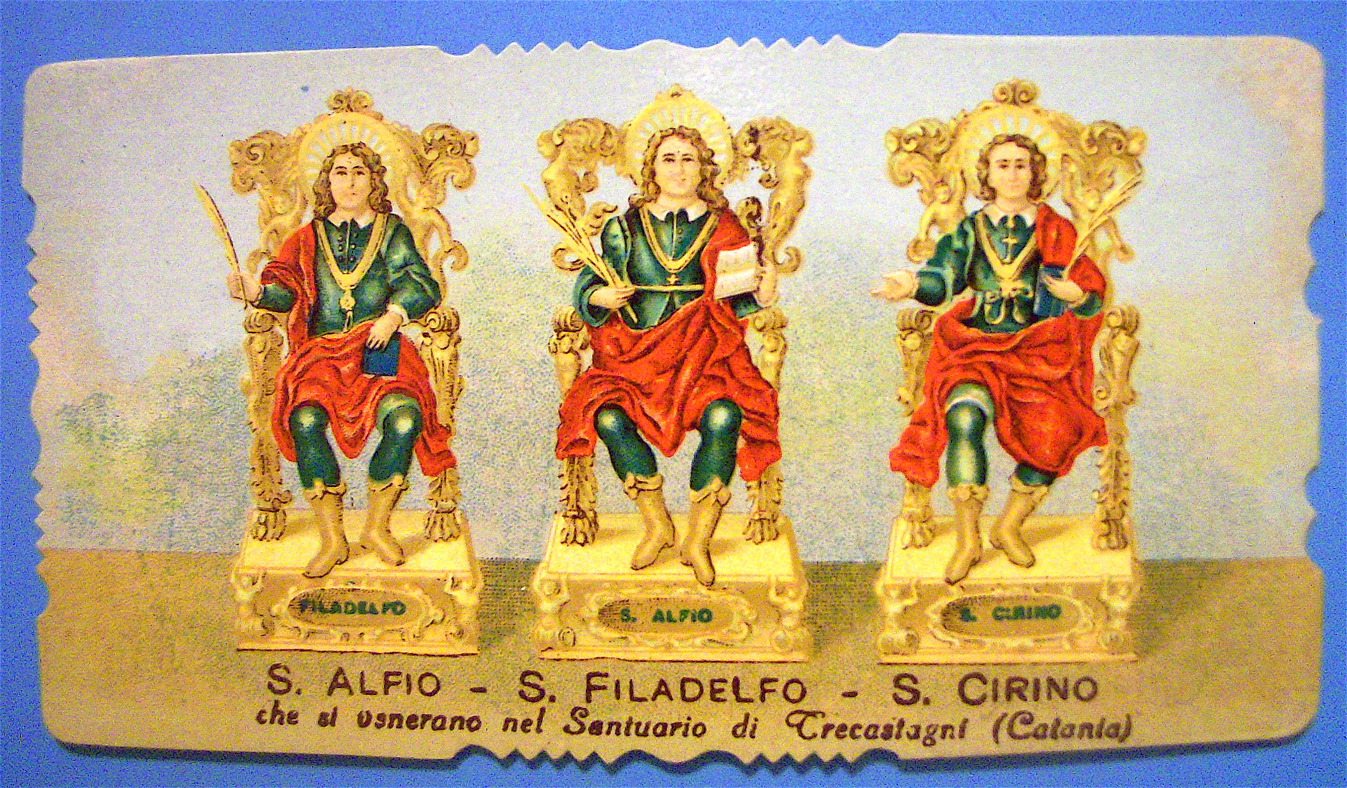 St Alphius Society Prayer Die Cut Card