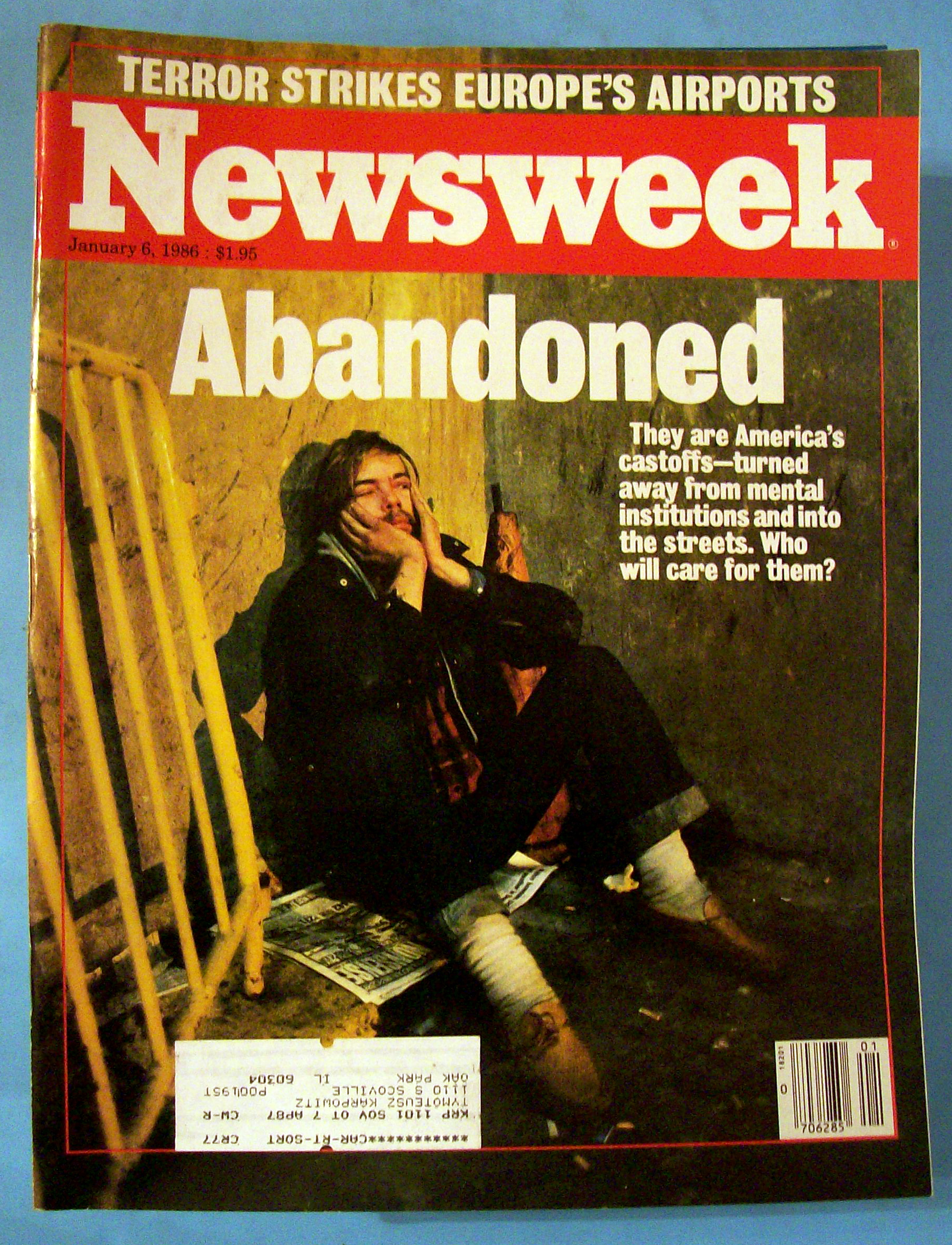 Newsweek Magazine - January 6, 1986 - Abandoned