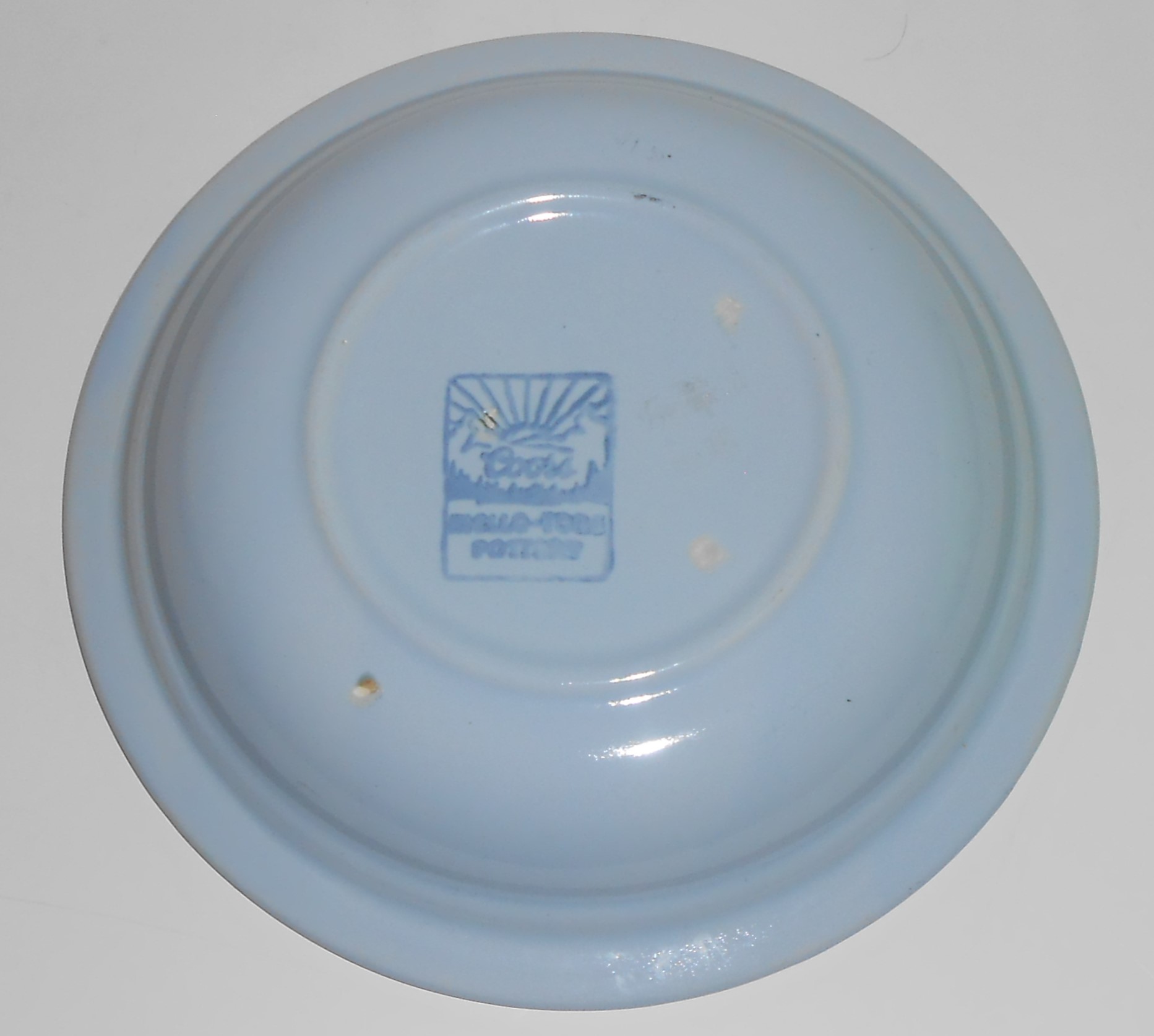 Coors Pottery Mello-Tone Blue Cereal/Oatmeal Bowl