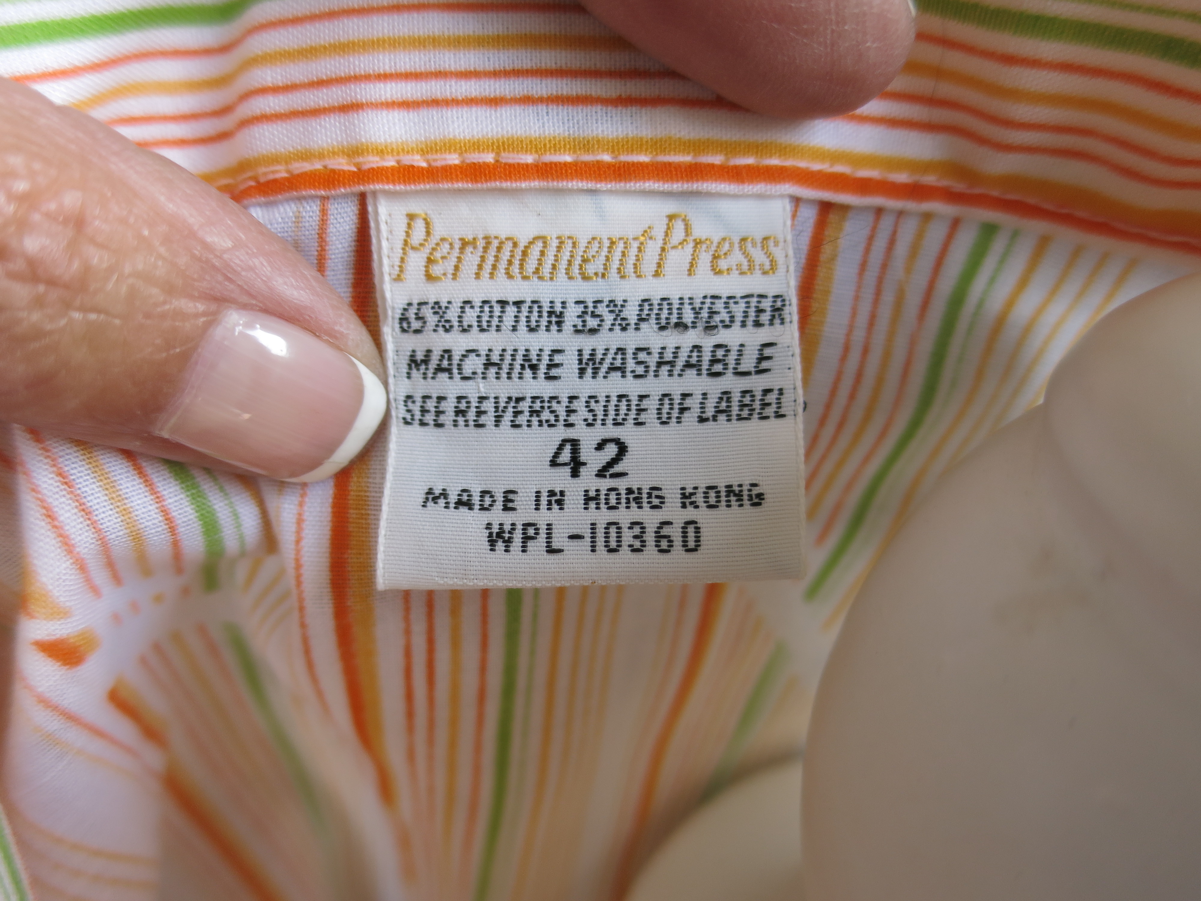Womens Sleeveless Blouse Permanent Press size 42