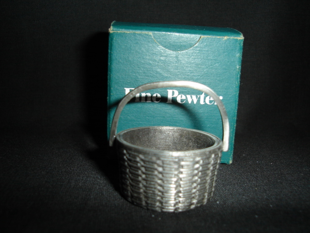 Longaberger Pewter Fruit Basket