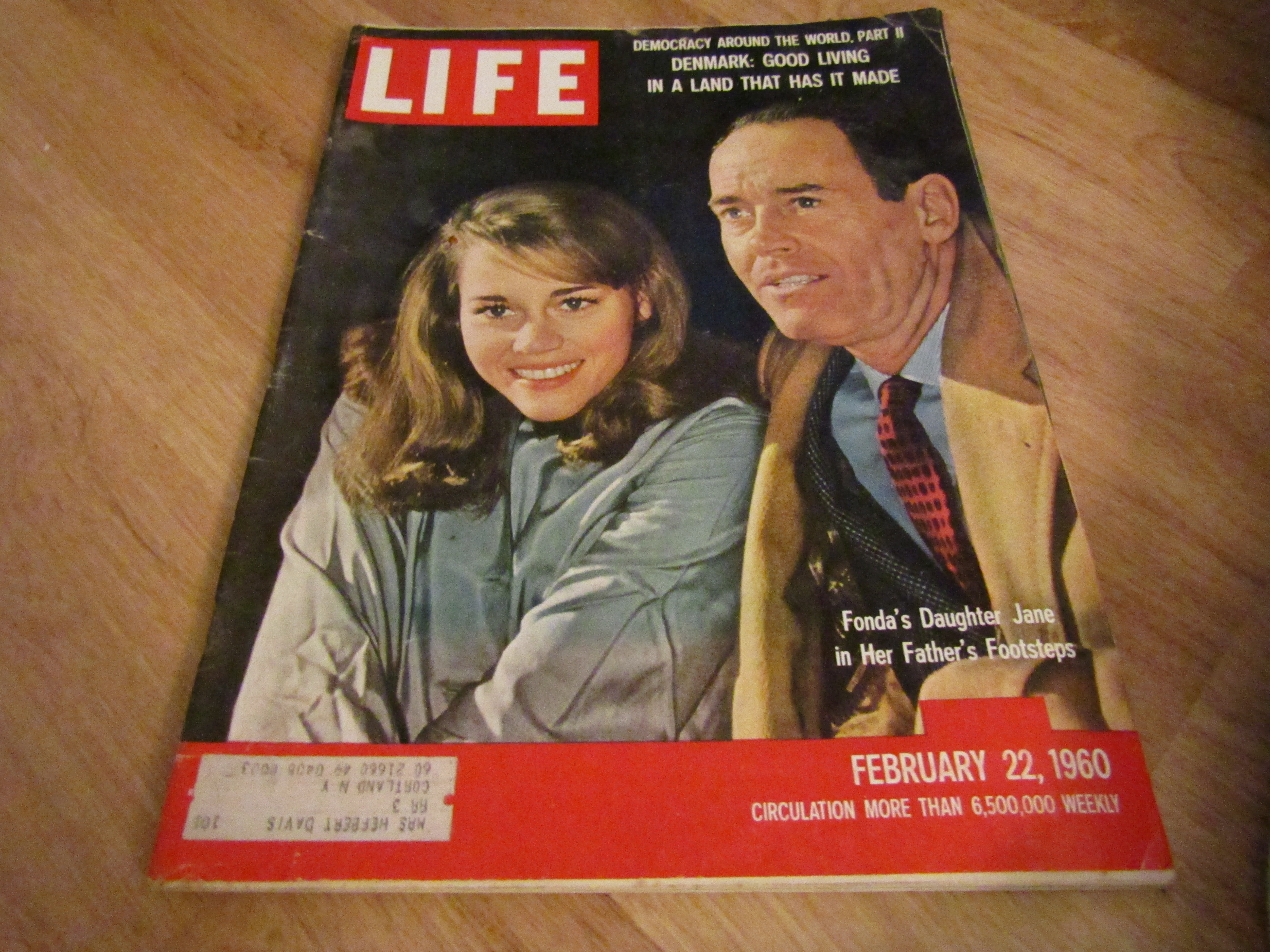 Vintage Life Magazine Feb 22,1960