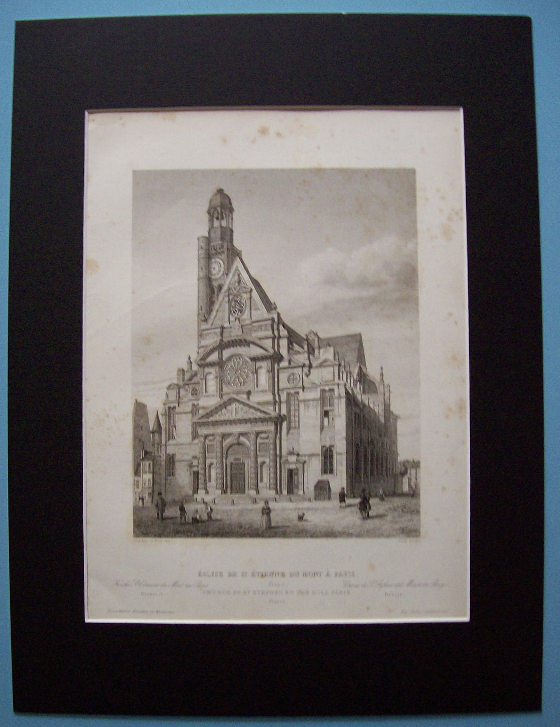 Eglise De St Etienne Du Mont A Paris